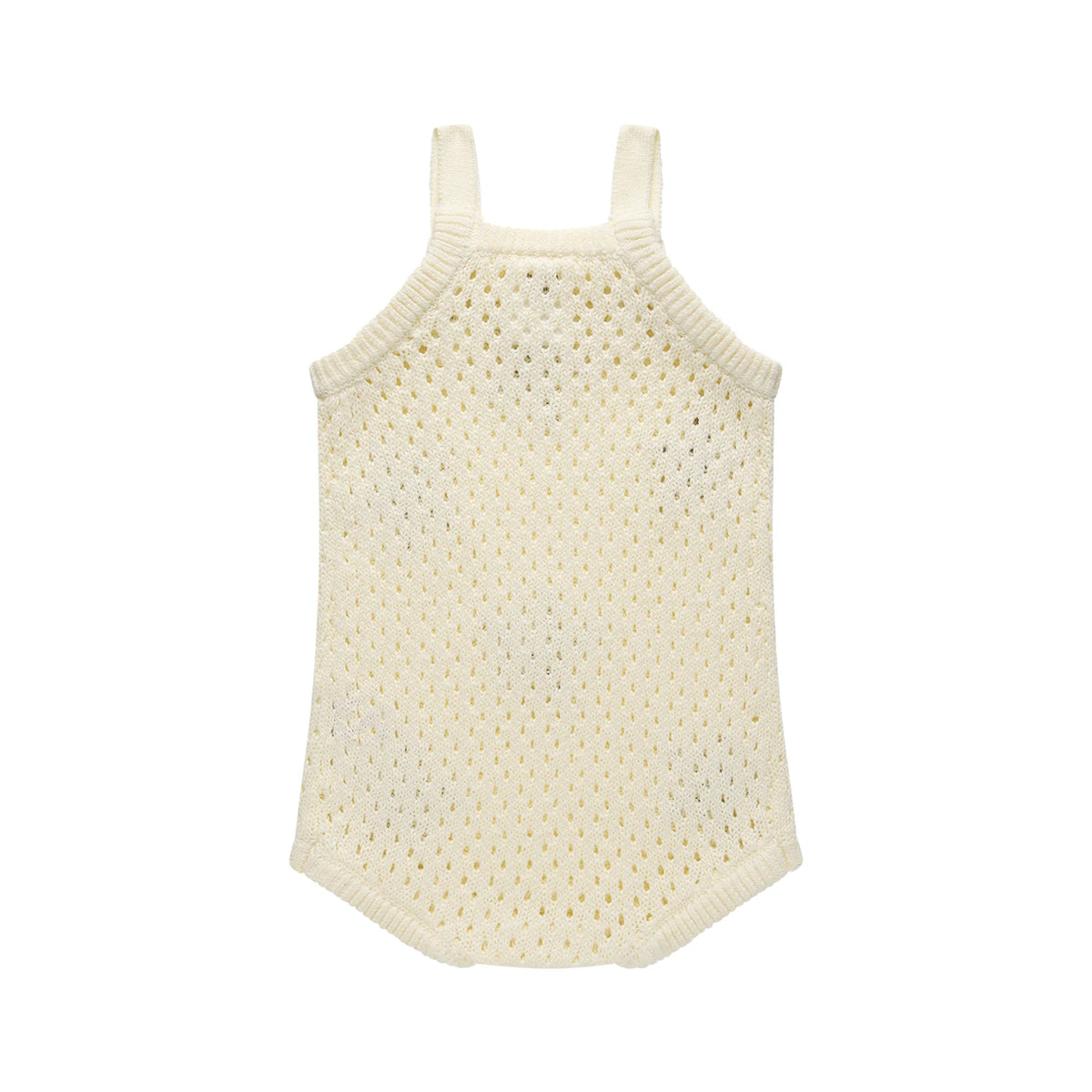 Kynd Crochet Romper - Coconut Star