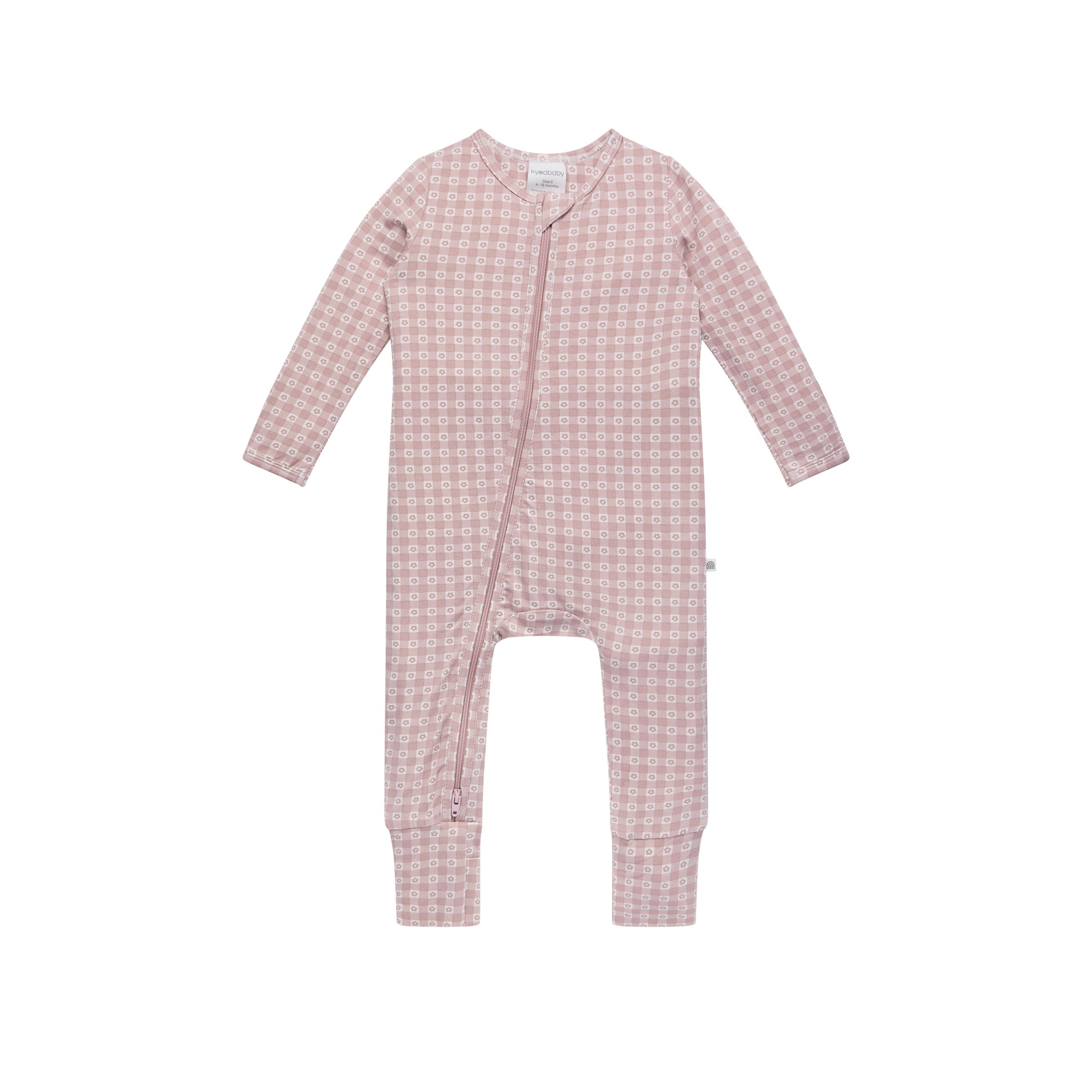 Kynd Day or Night Onesie - Flower Gingham