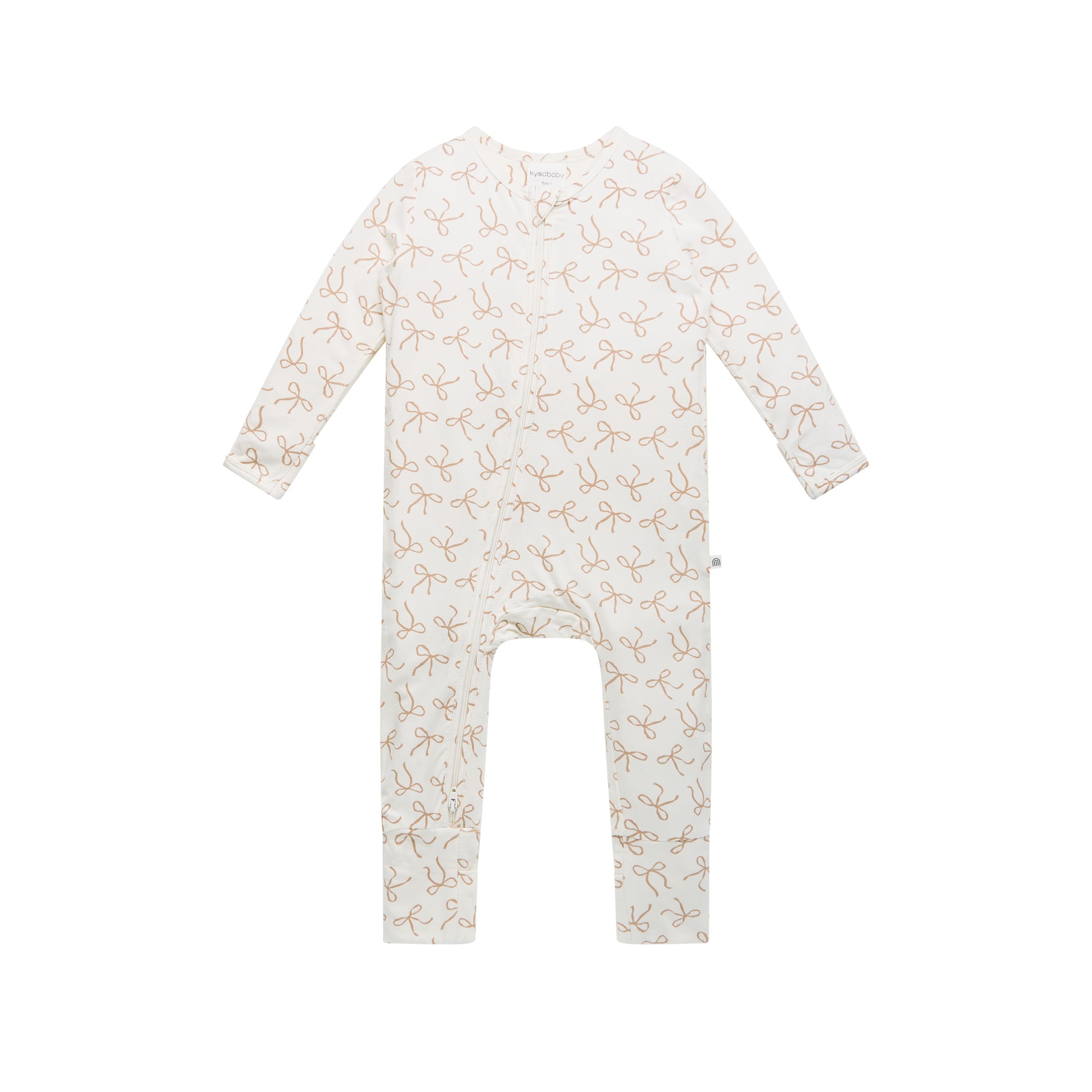 Kynd Day or Night Onesie - Ivory Bow
