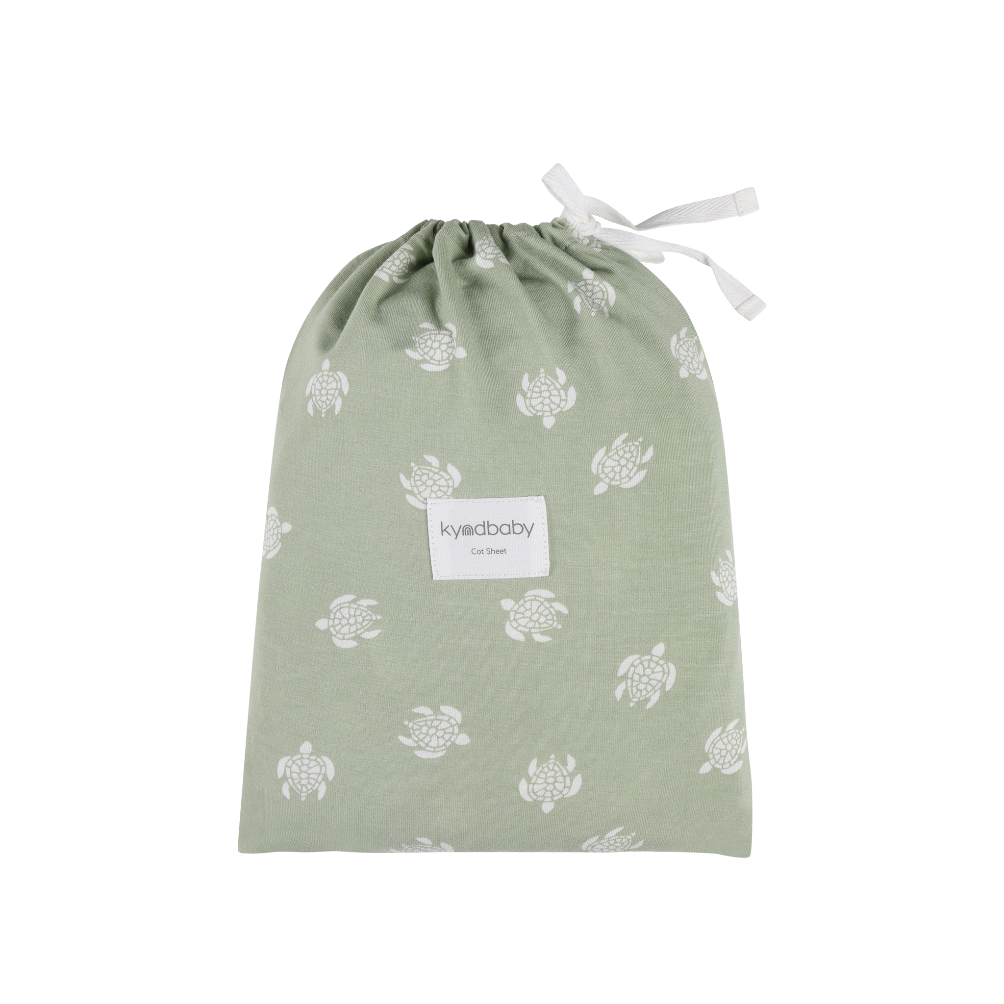 Kynd Fitted Cot Sheet - Turtle