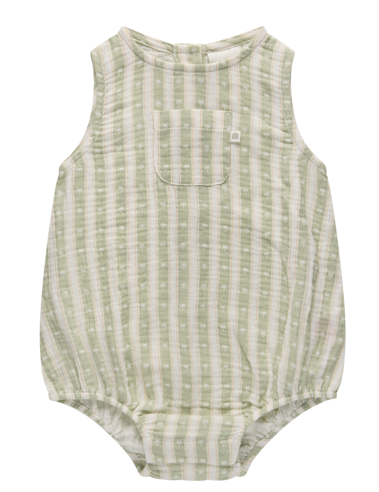 Kynd Pocket Romper - Multi Stripe
