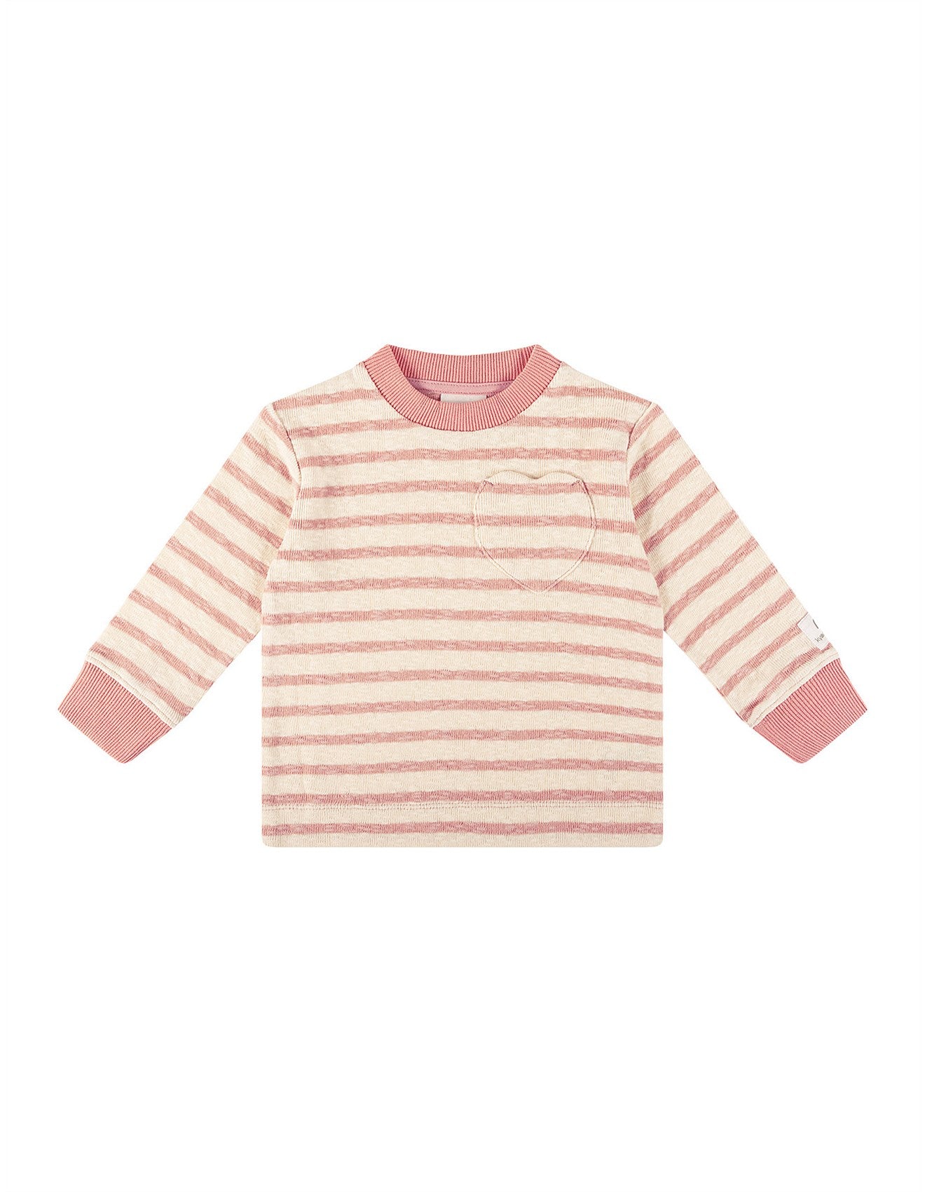 Kynd Baby Stripe Top - Pearl
