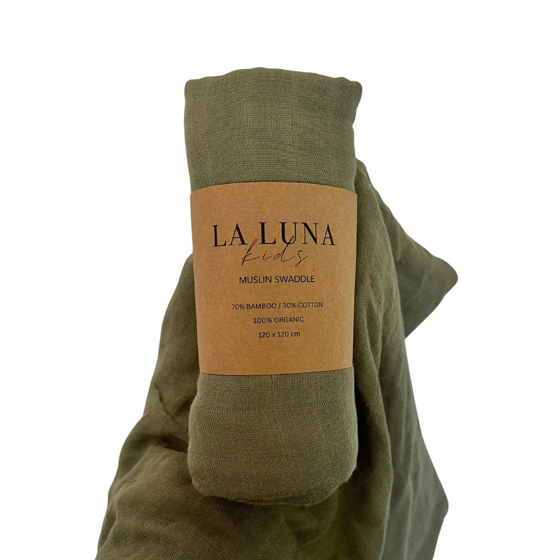 La Luna Kids Olive Swaddle