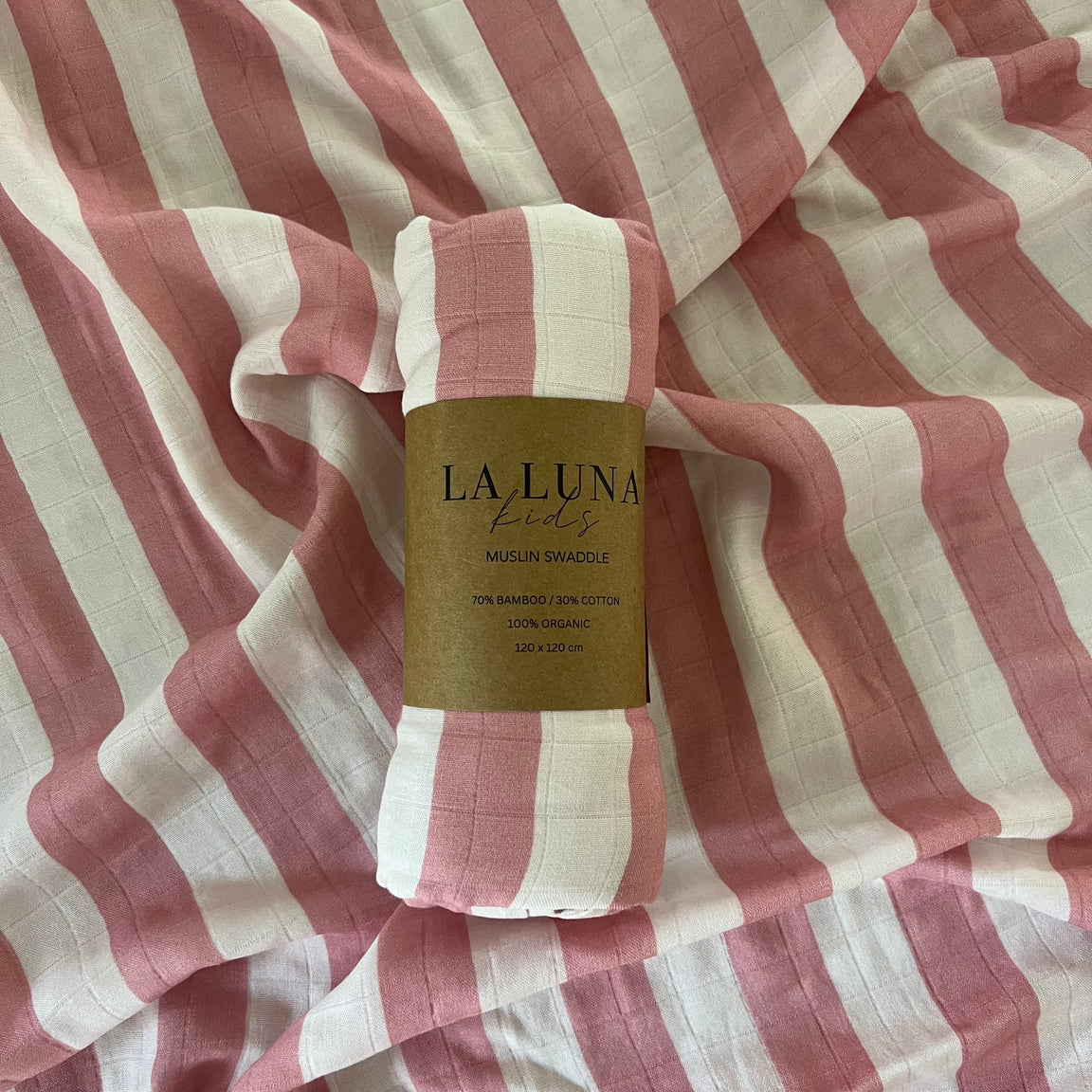 La Luna Kids Rosy Dawn Swaddle