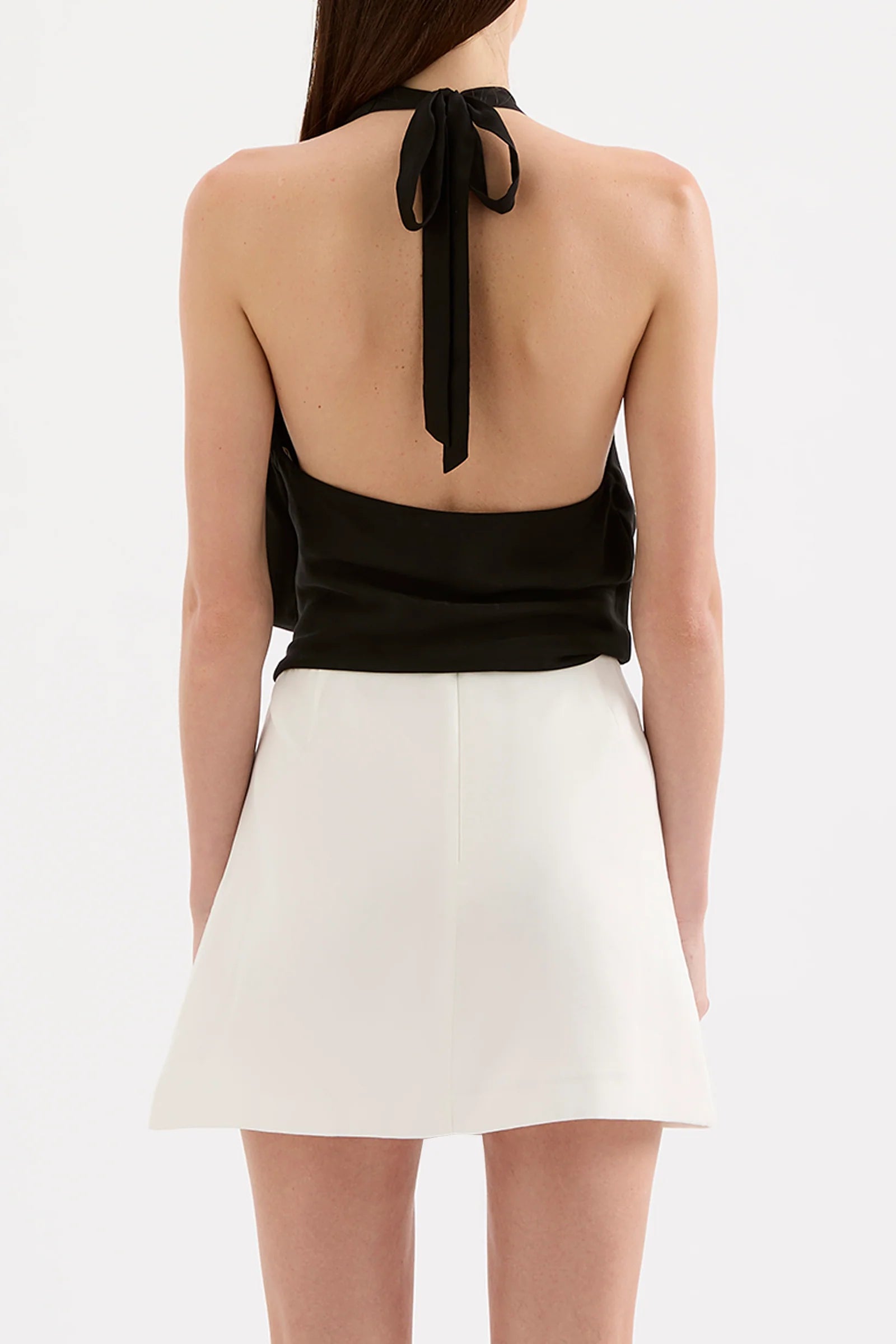 Nude Lucy Leon Cupro Top - Black