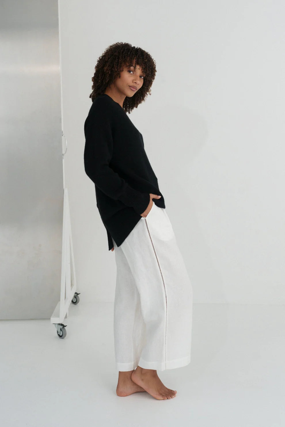 Lilly Pilly June Cashmere Knit - Black