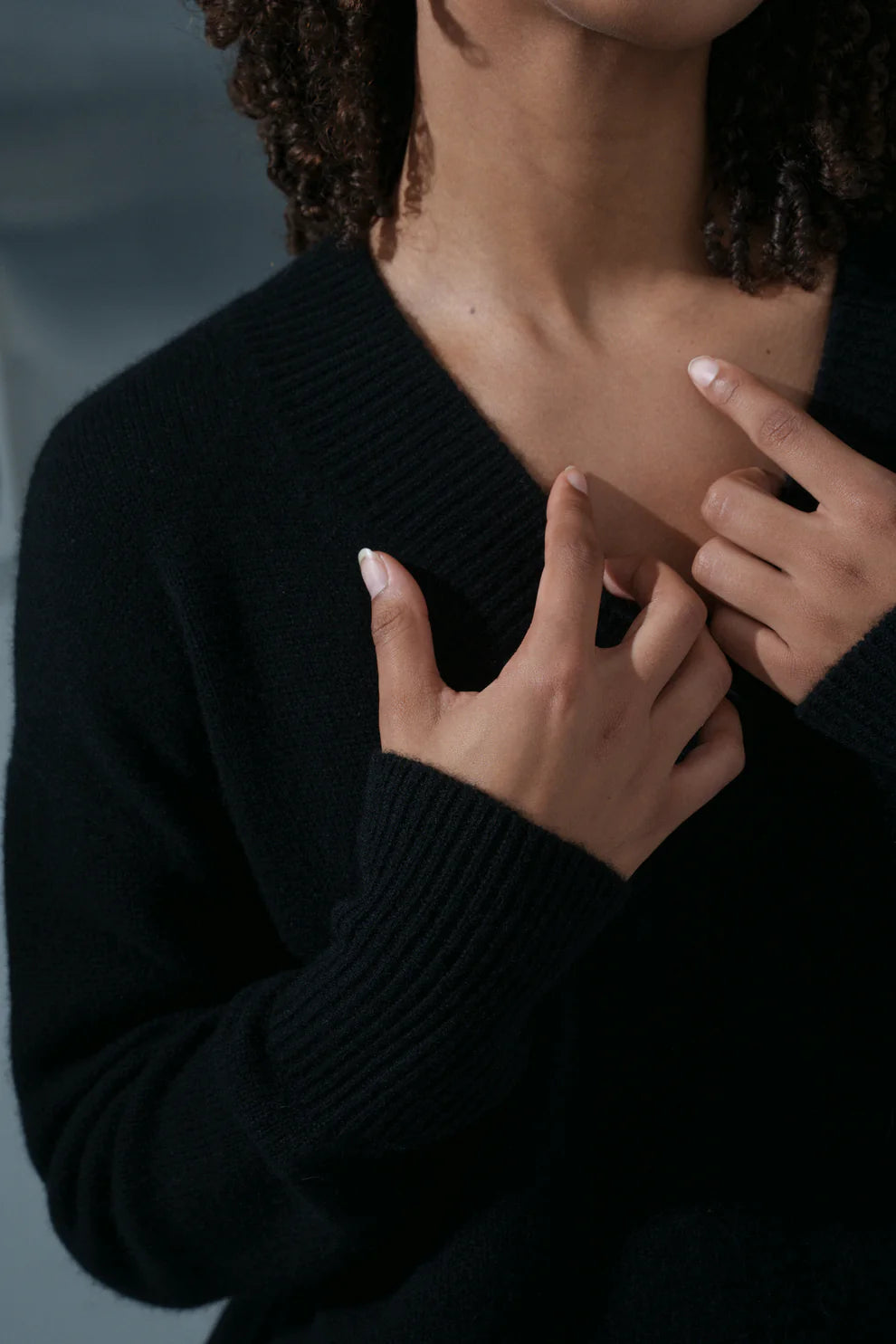 Lilly Pilly June Cashmere Knit - Black