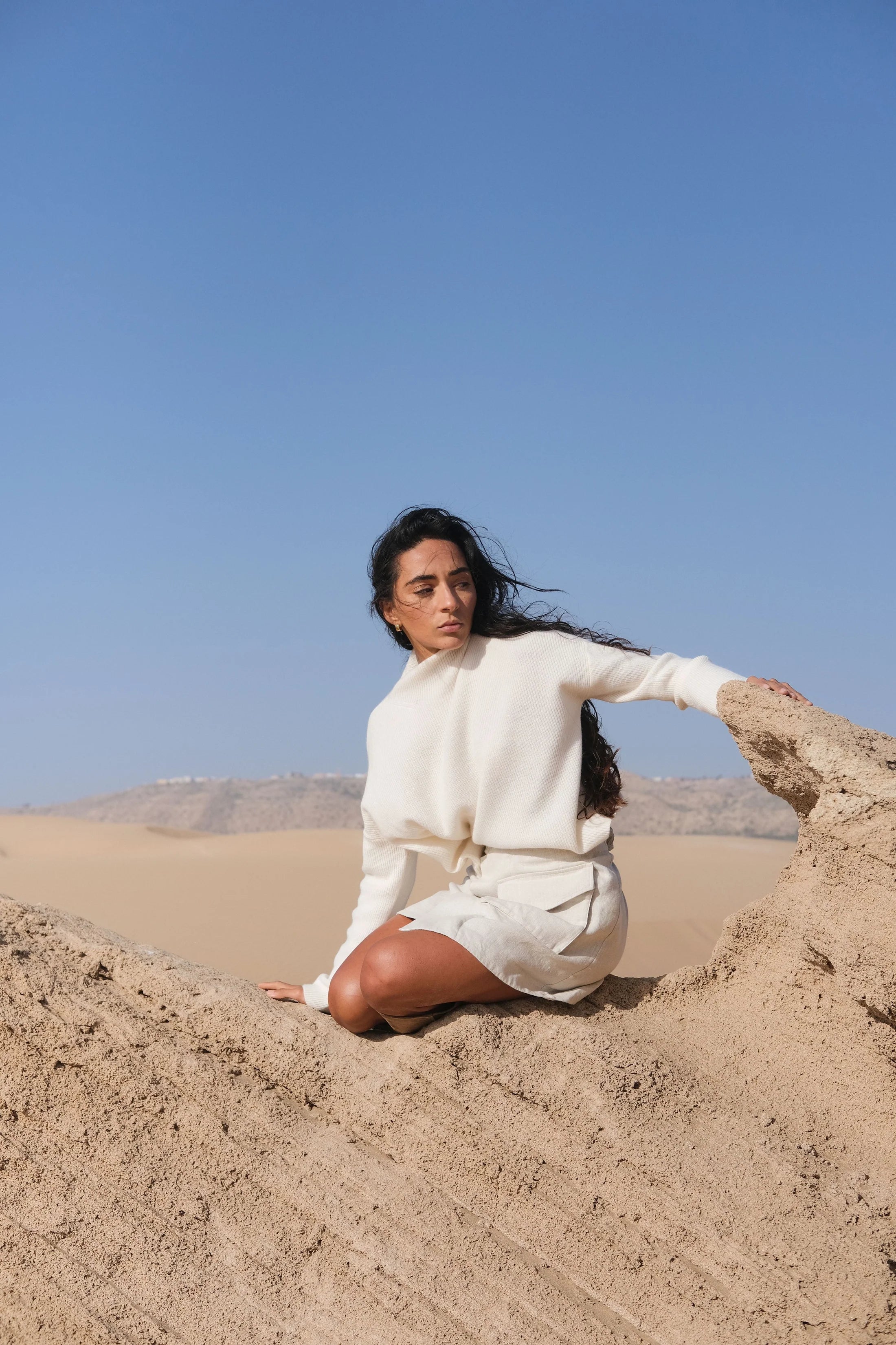 Lilly Pilly Lumi Cashmere Knit - Ivory