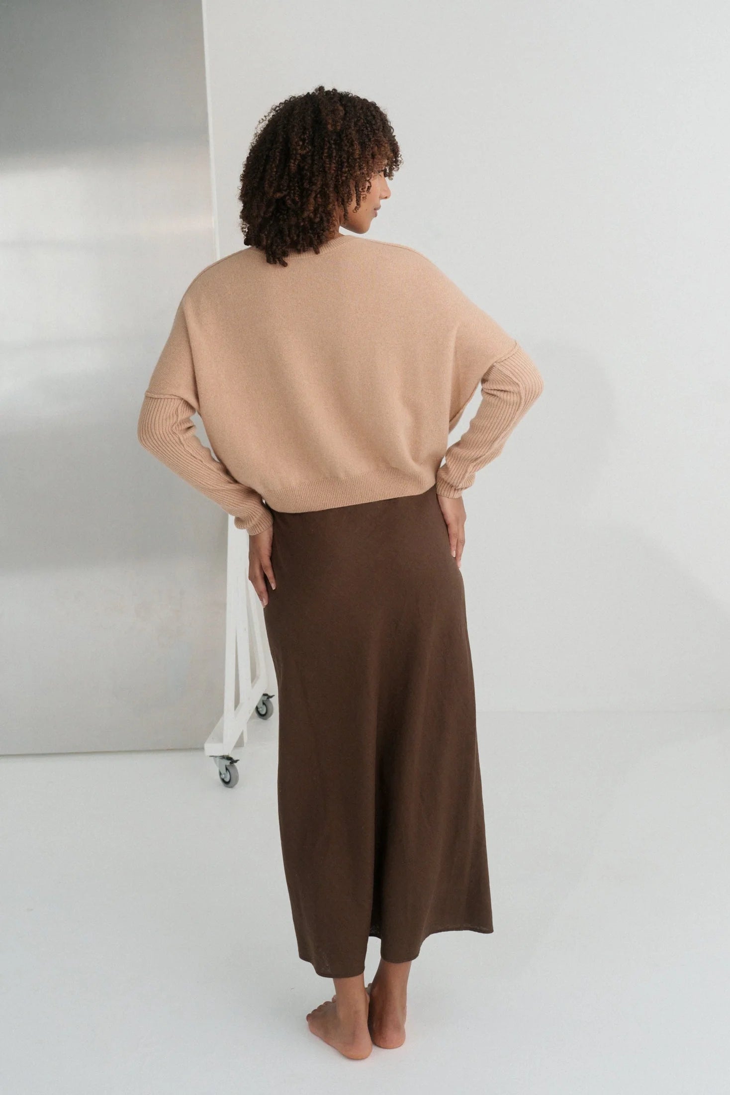 Lilly Pilly Miri Cashmere Knit - Camel