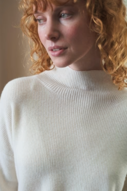 Lilly Pilly Lumi Cashmere Knit - Ivory