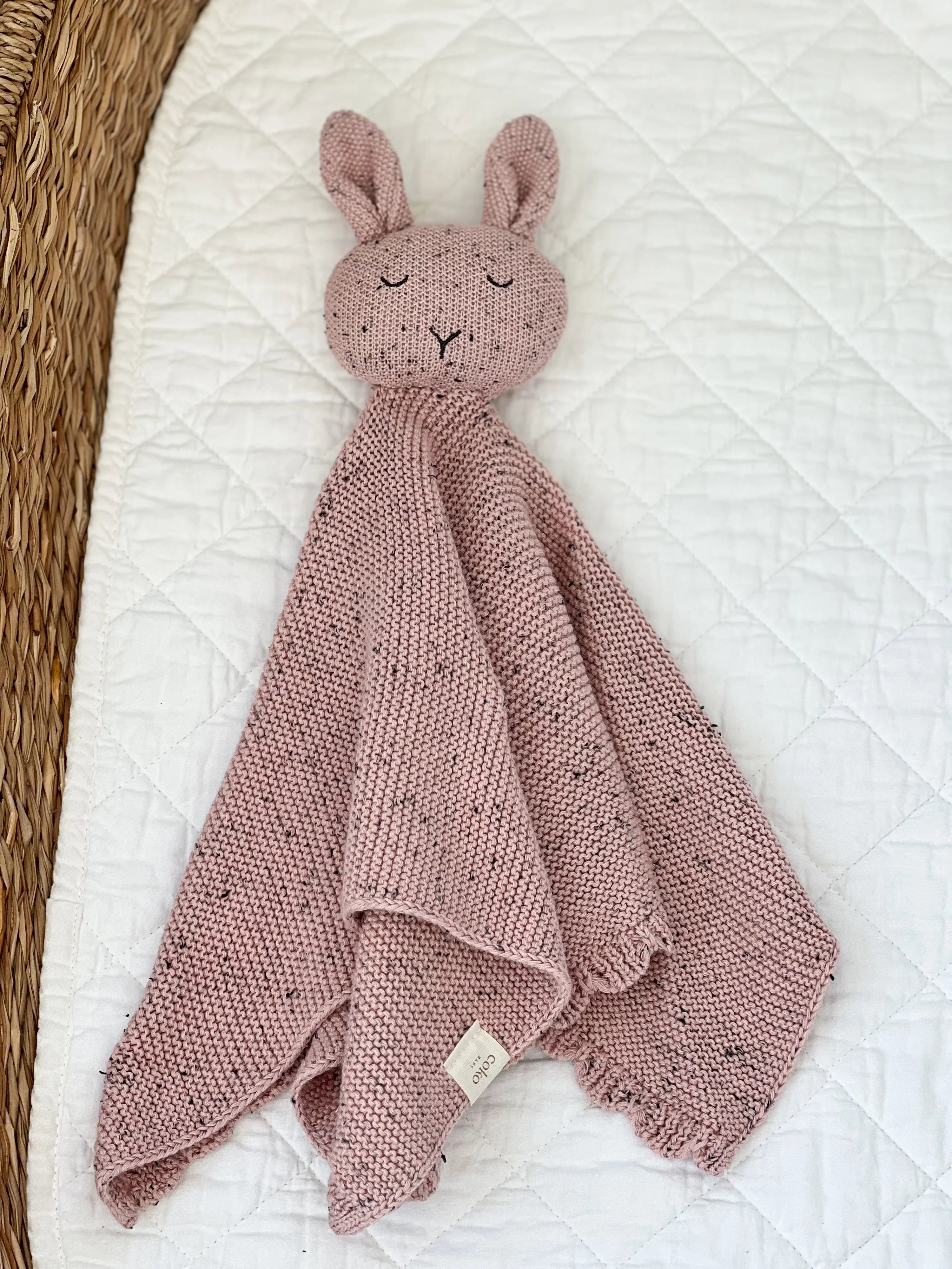 Coko Baby Limited Edition Bunny Comforters - Pink