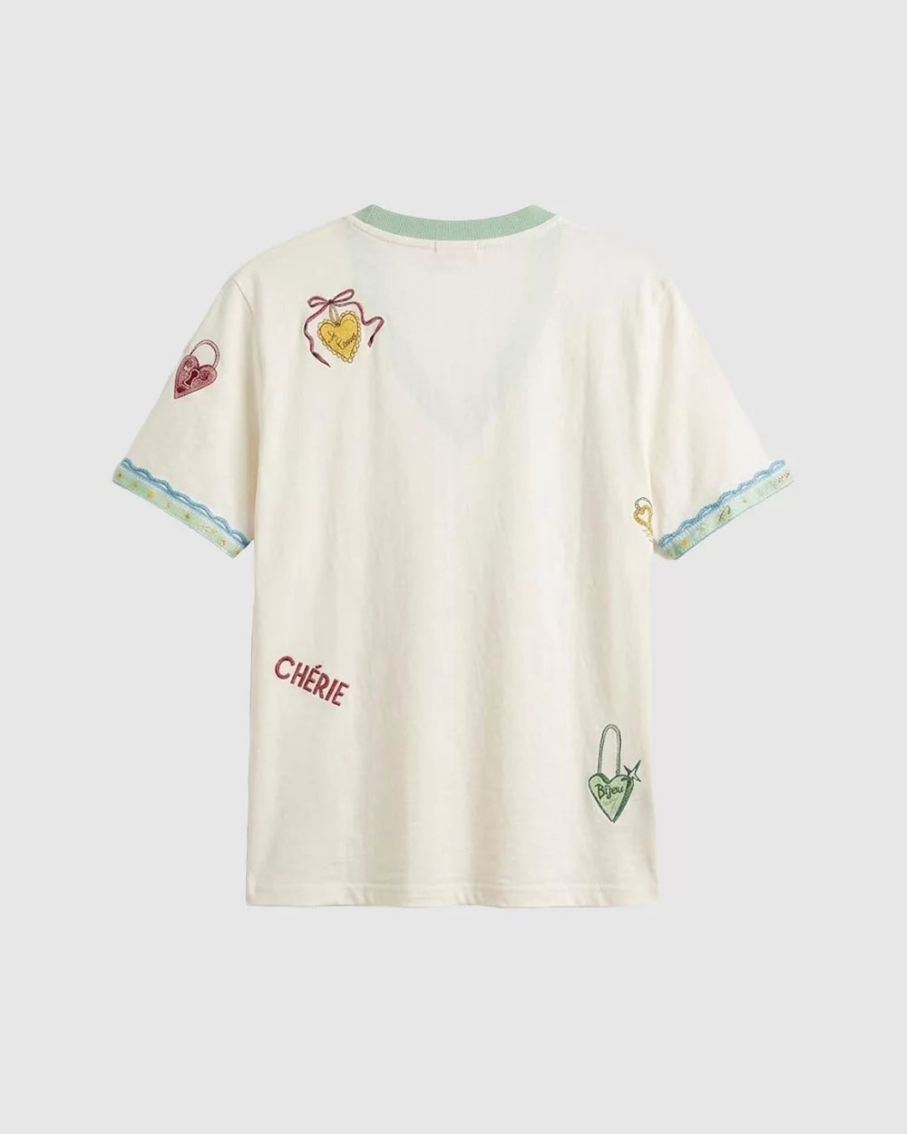 Maku Love Lock V-Neck Tee