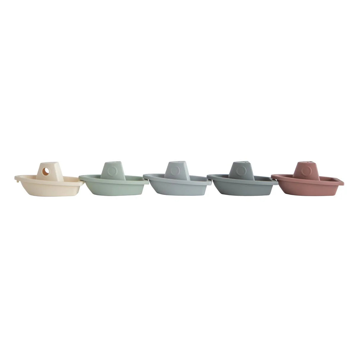 Mushie Bath Boats - Ocean Blue