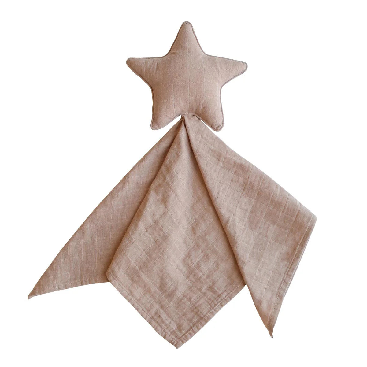 Mushie Lovey Star Blanket - Natural