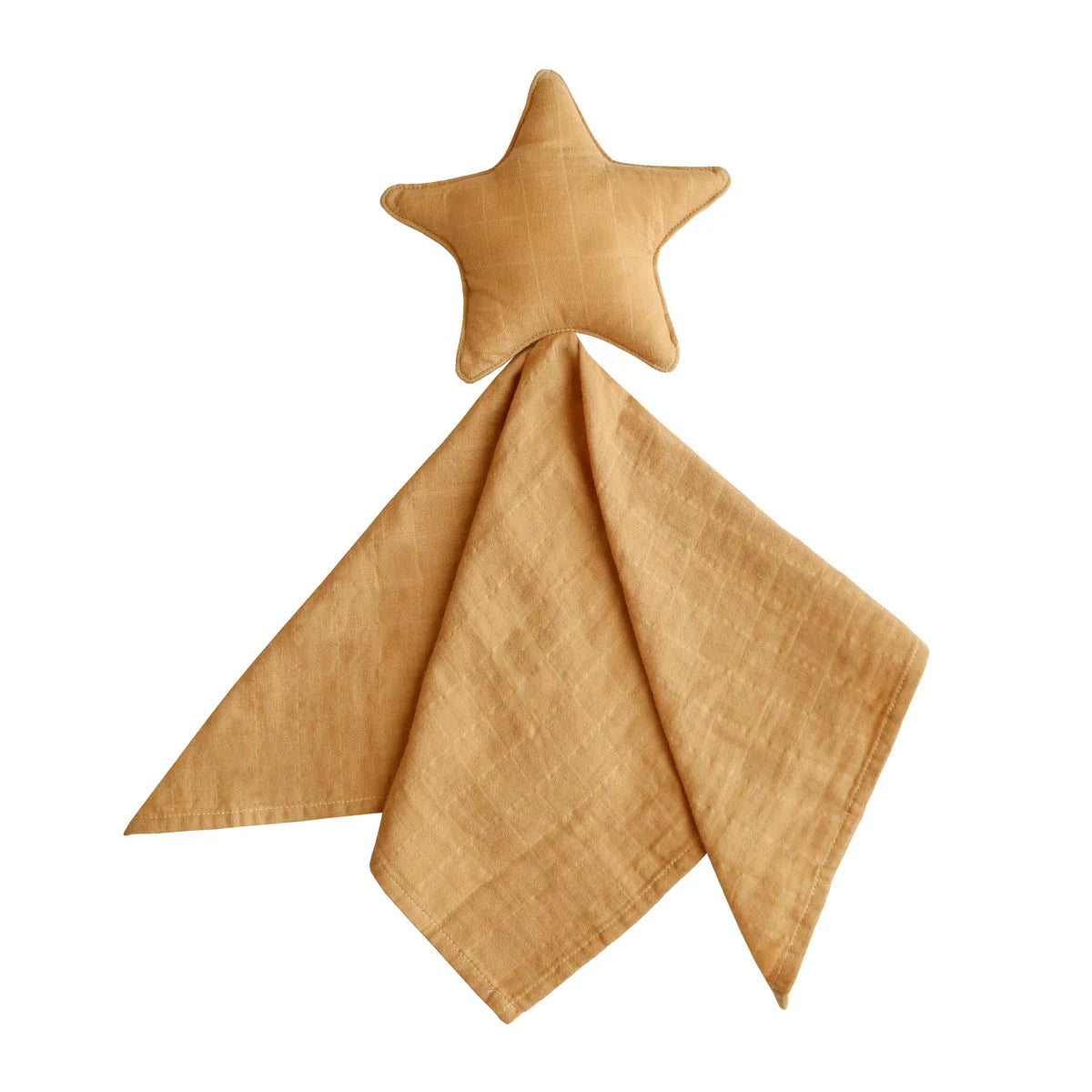 Mushie Lovey Star Blanket - Yellow
