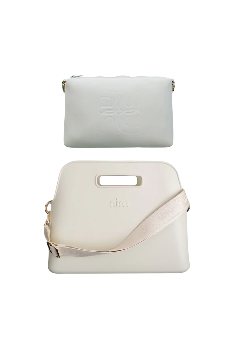 Nim BB Tote Set - Creme