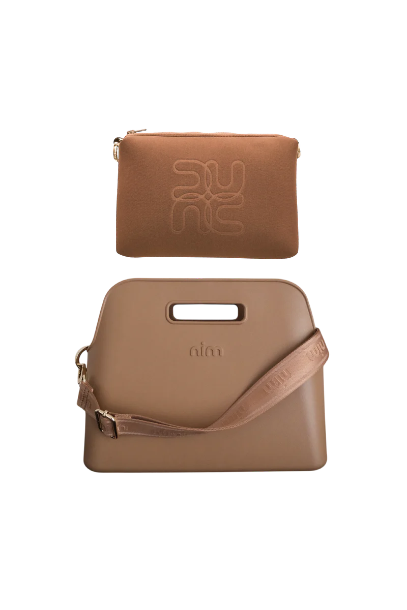 Nim BB Tote Set - Latte
