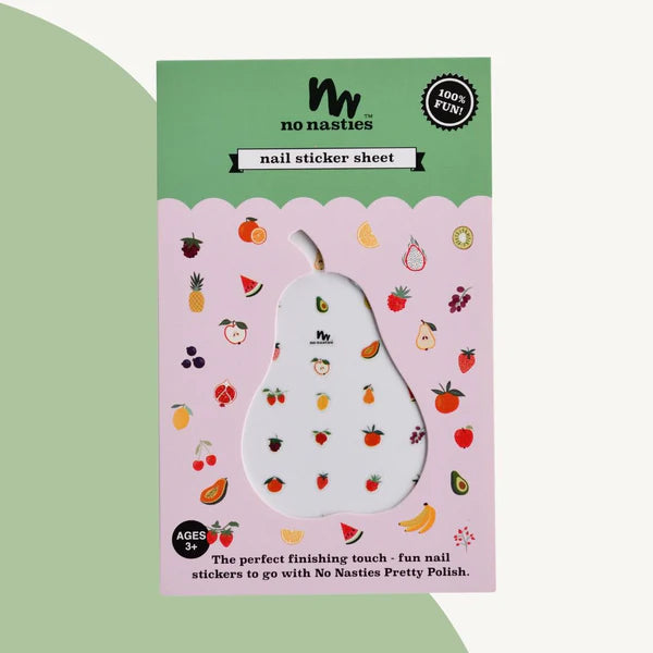 No Nasties Fruity Nail Stickers