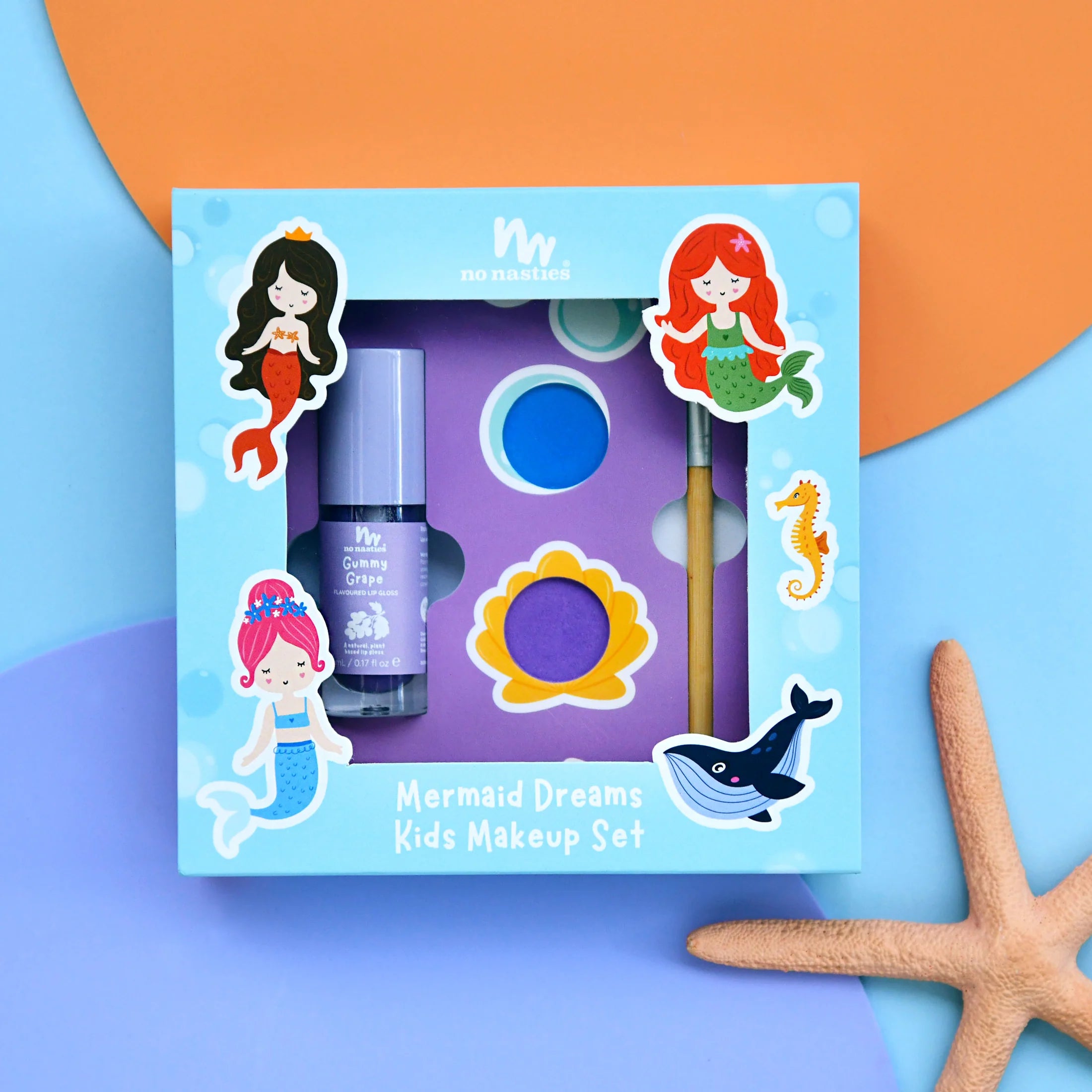 No Nasties Natural Makeup Gift Set - Mermaid Dreams