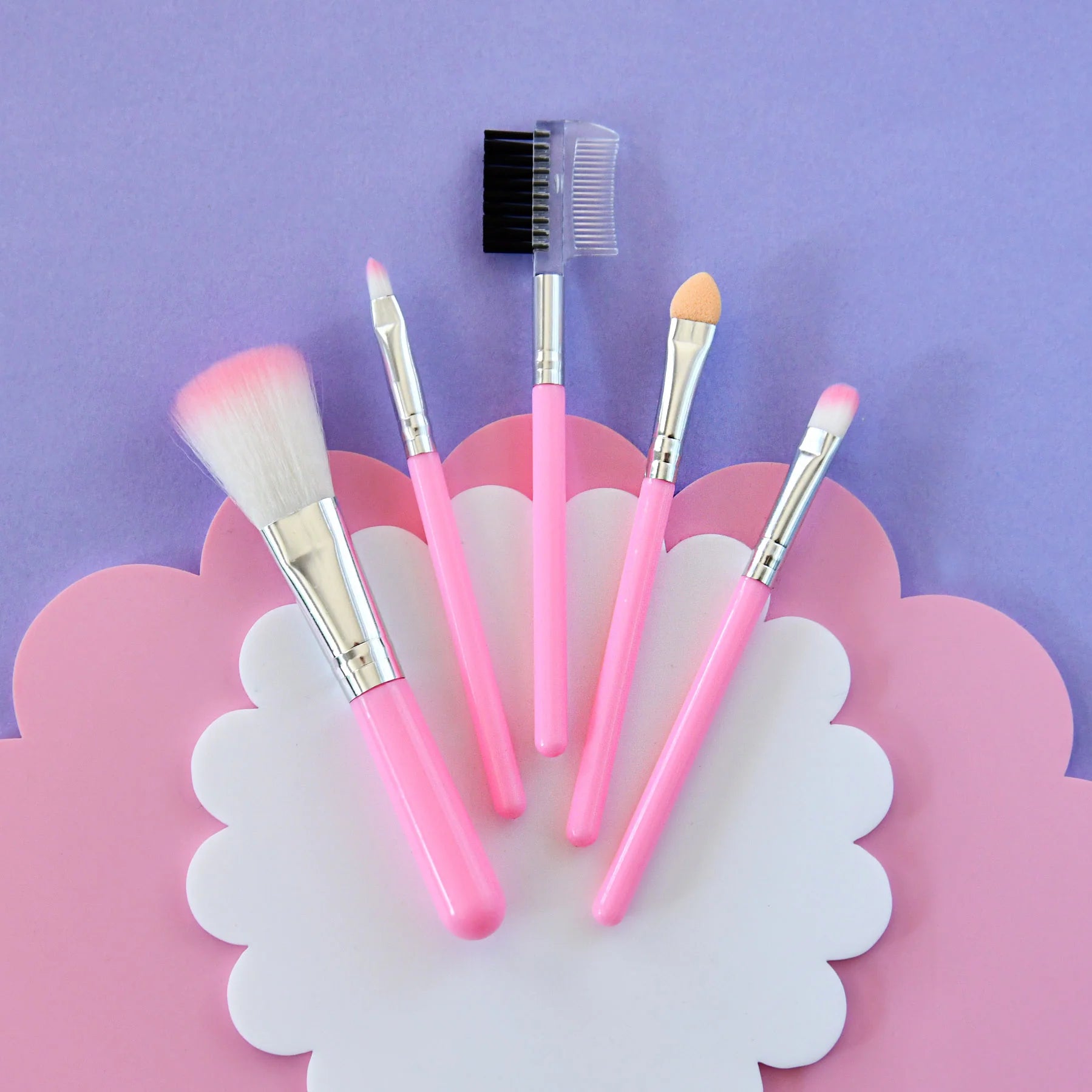 No Nasties No Nasties Kids Mini Makeup Brush Set