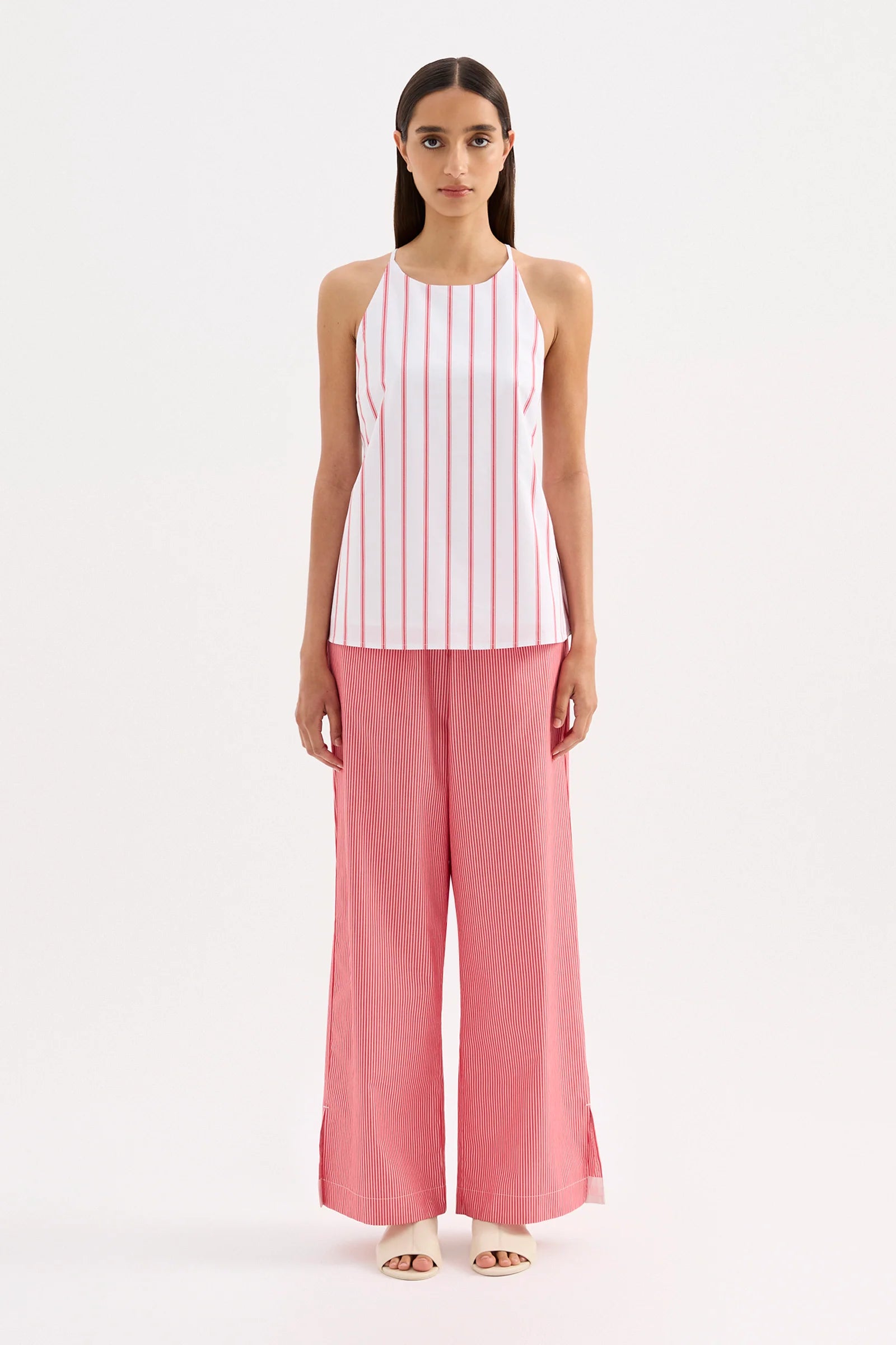 Nude Lucy Anouk Top - White Stripe