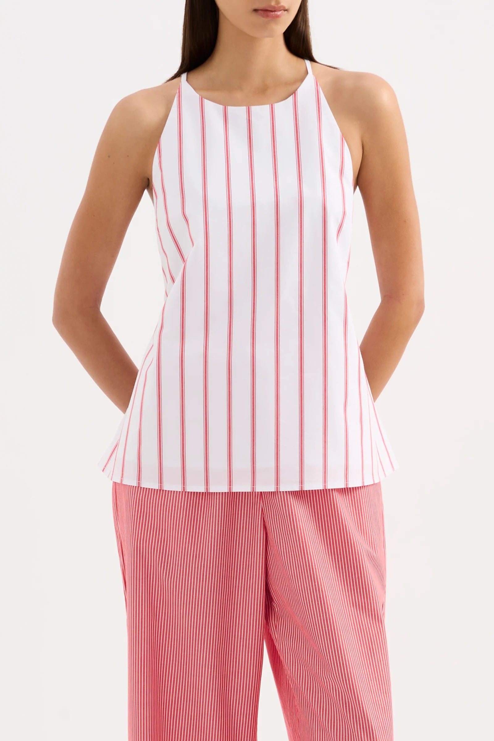 Nude Lucy Anouk Top - White Stripe