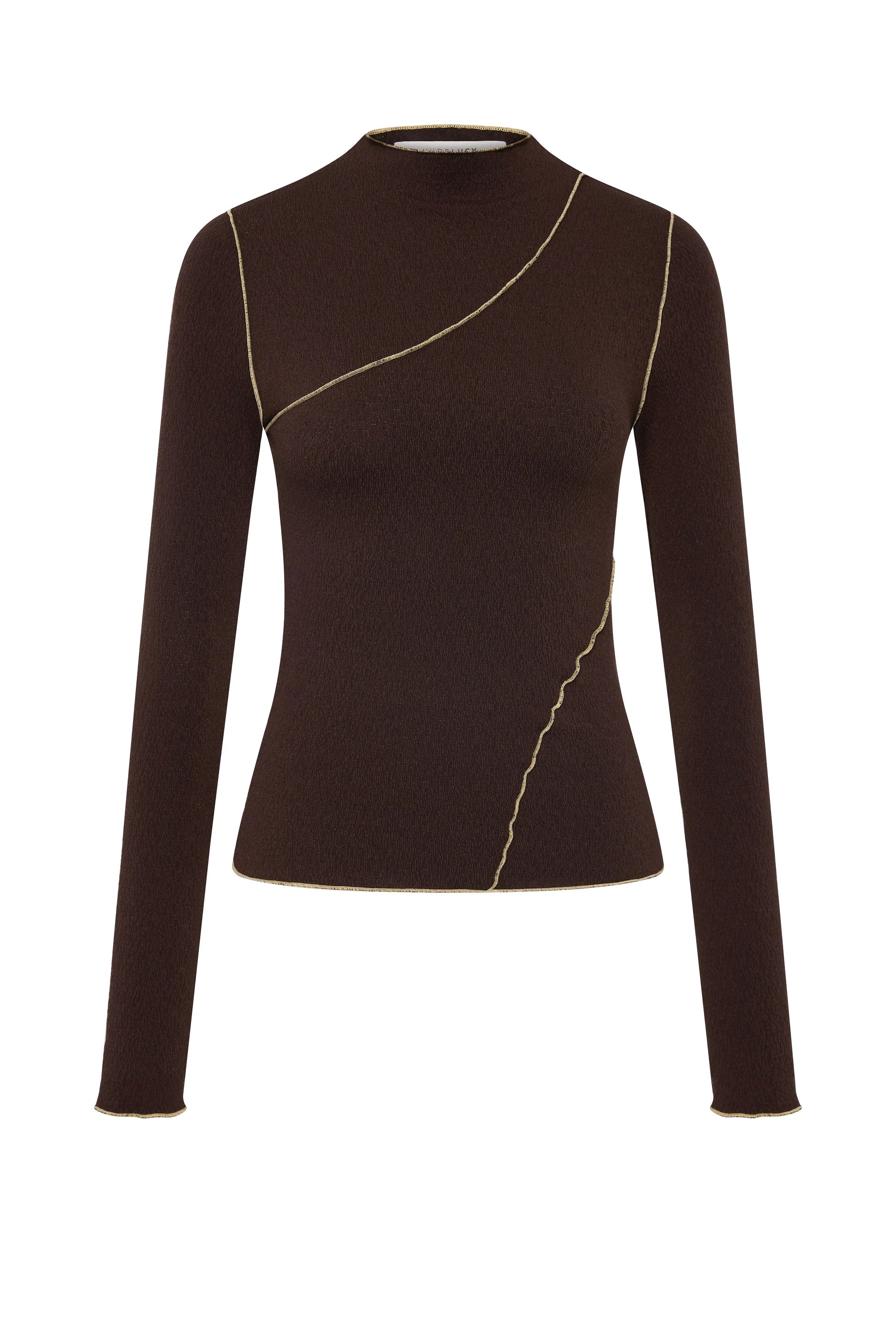 Nude Lucy Aslan LS Top - Espresso