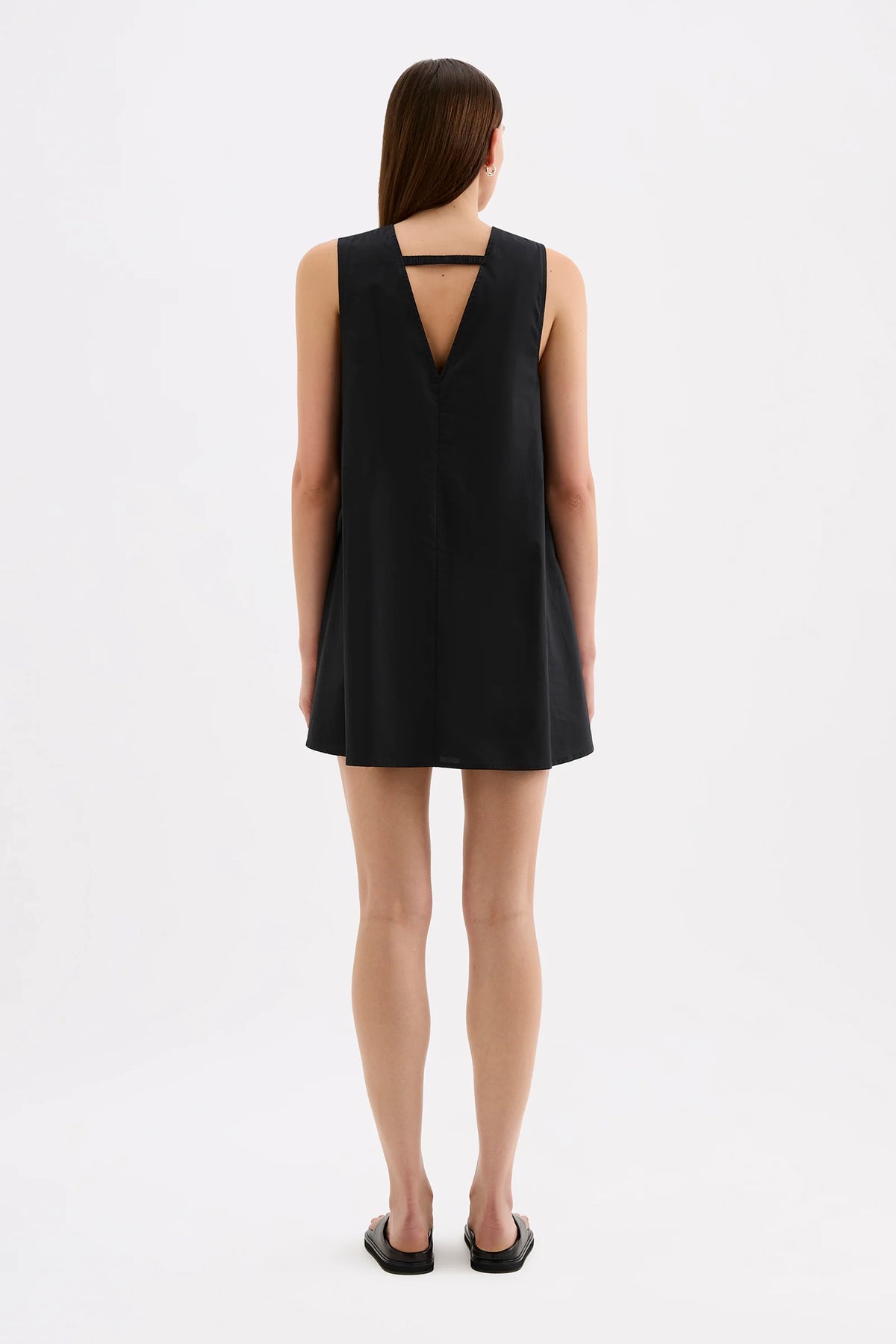 Nude Lucy Cerie Poplin Mini Dress - Black