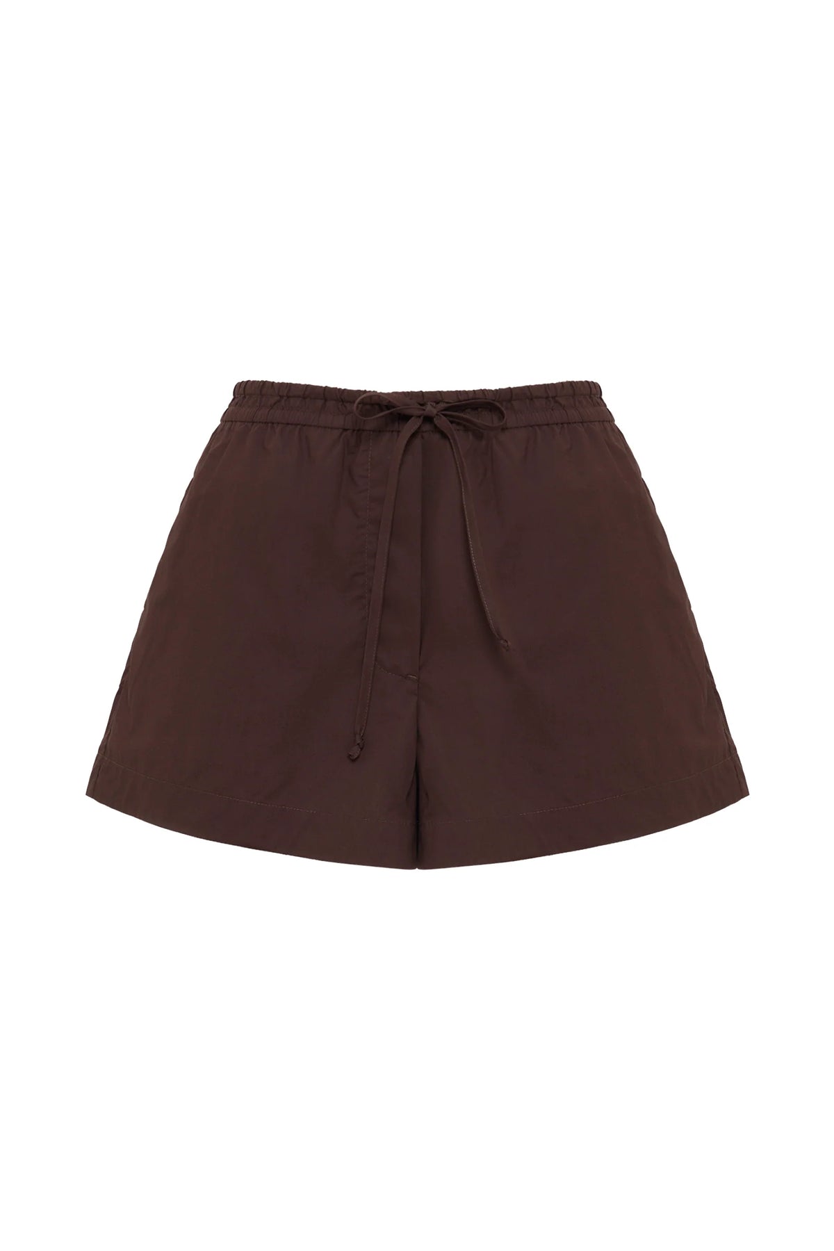 Nude Lucy Cerie Poplin Short - Chocolate
