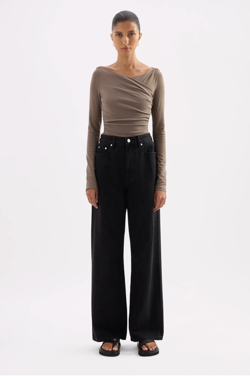 Nude Lucy Daniya LS Top - Truffle