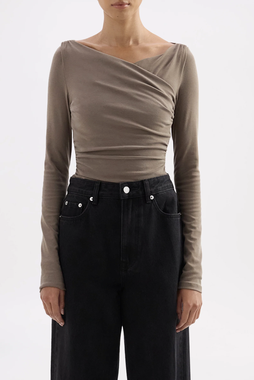 Nude Lucy Daniya LS Top - Truffle