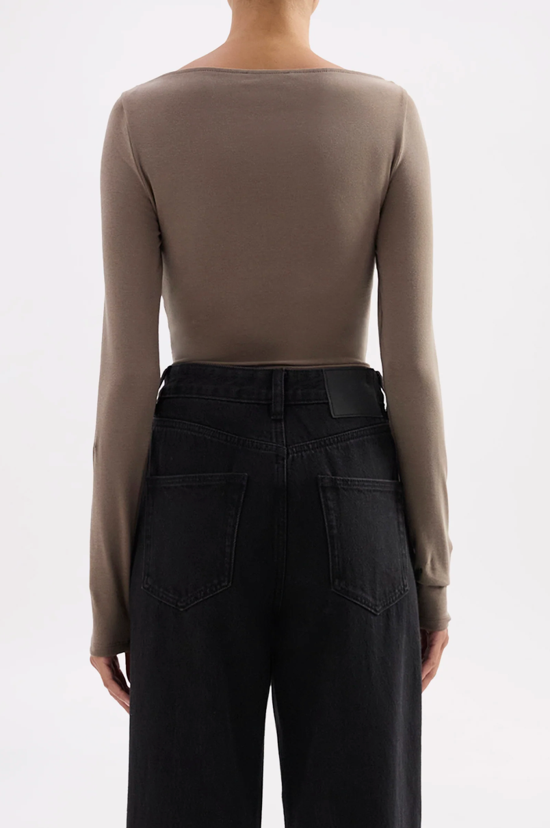 Nude Lucy Daniya LS Top - Truffle