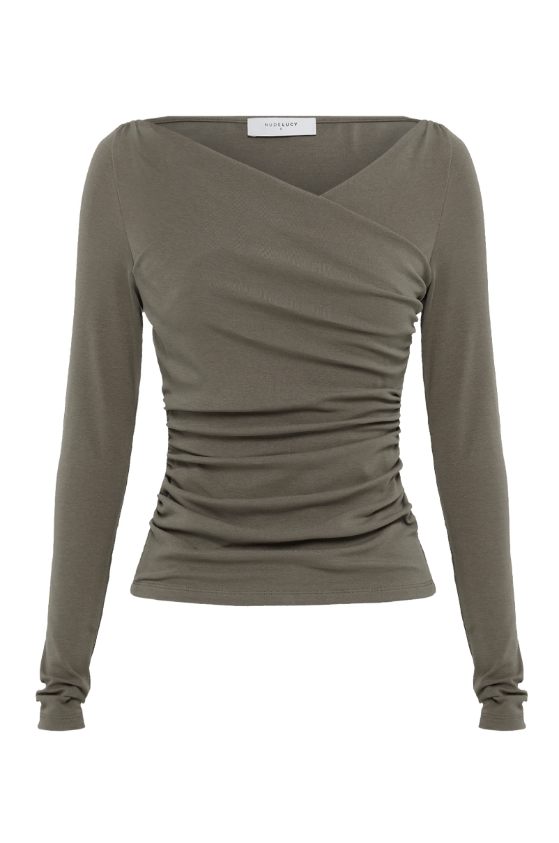 Nude Lucy Daniya LS Top - Truffle