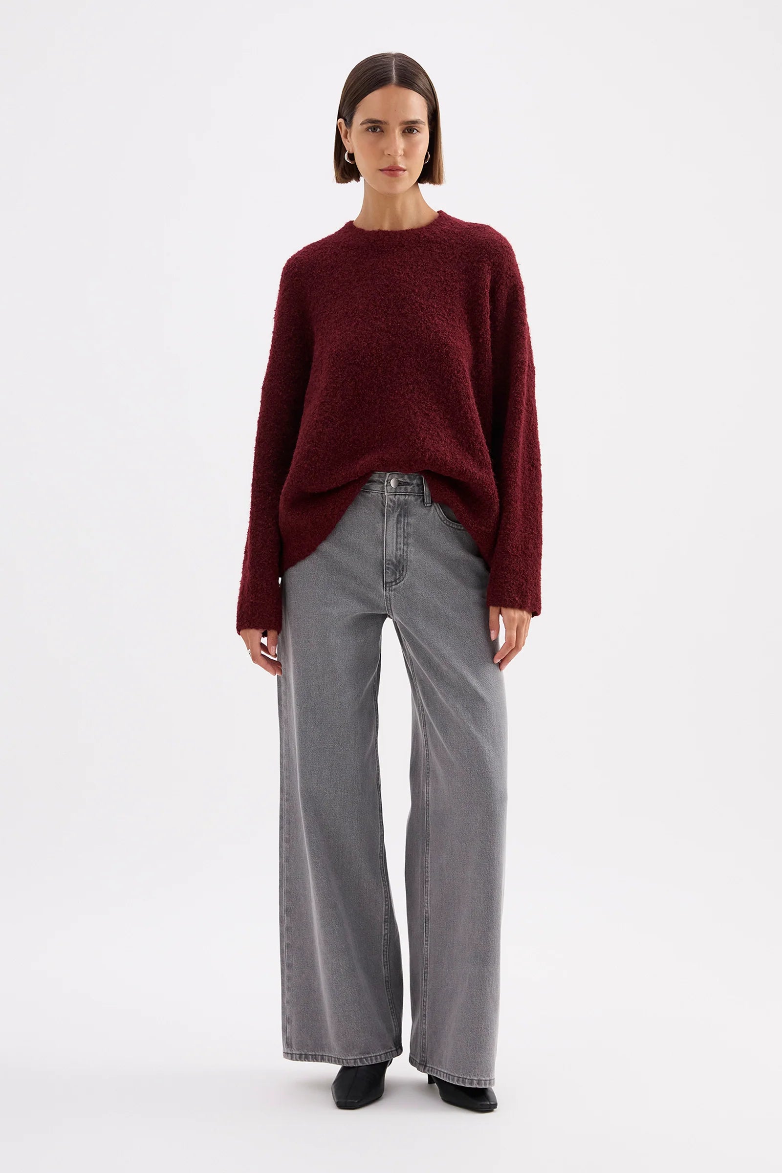 Nude Lucy Elias Knit - Oxblood