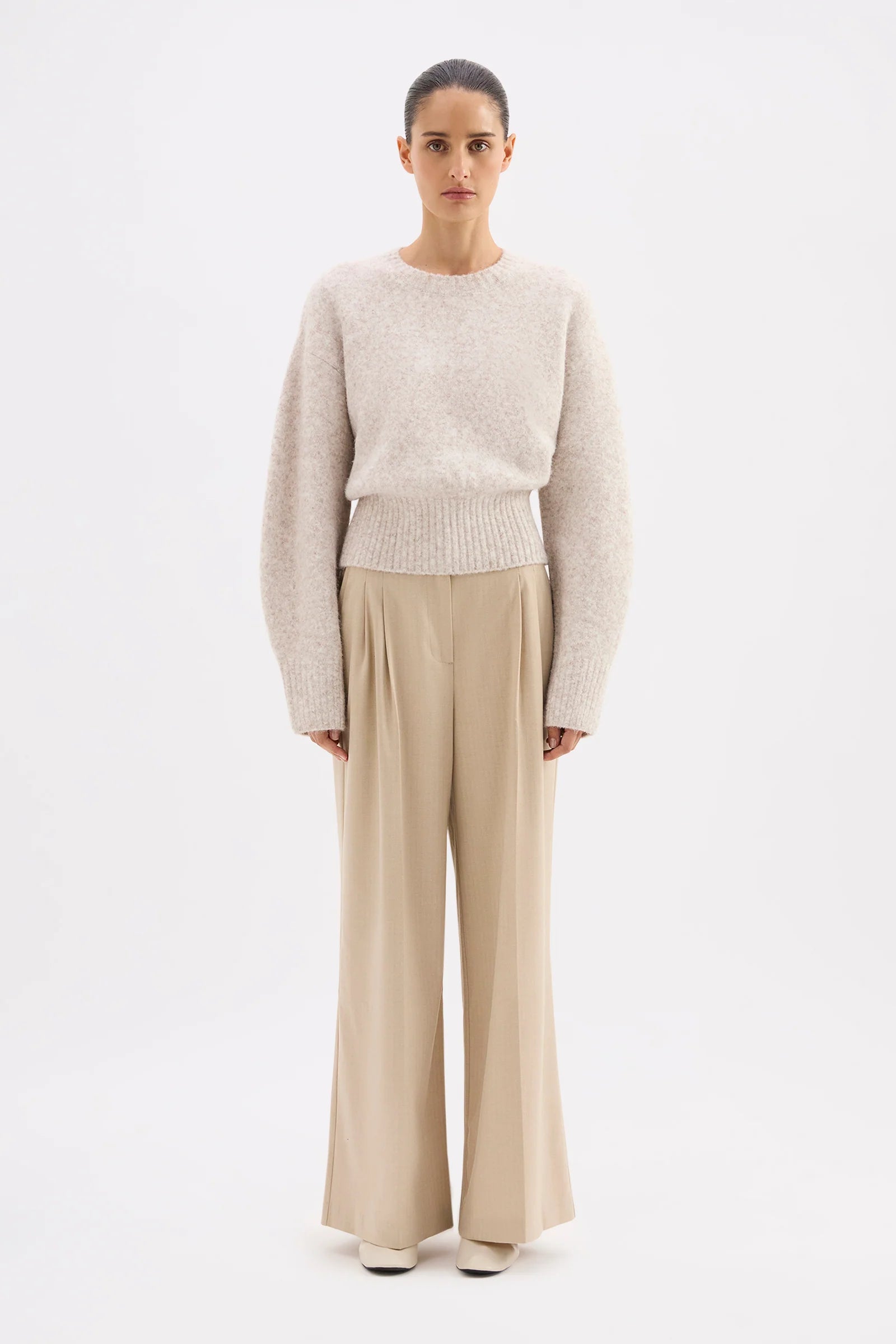 Nude Lucy Elsie Knit - Cinder Marle