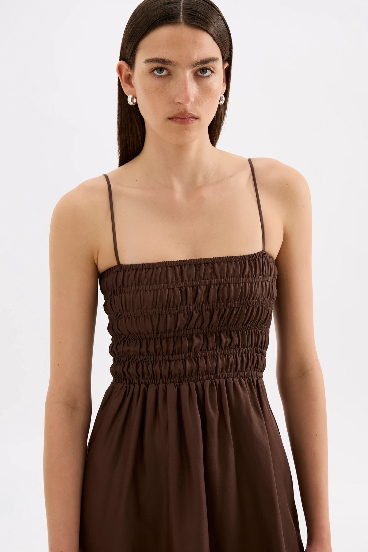 Nude Lucy Jaslynn Tencel Mini Dress