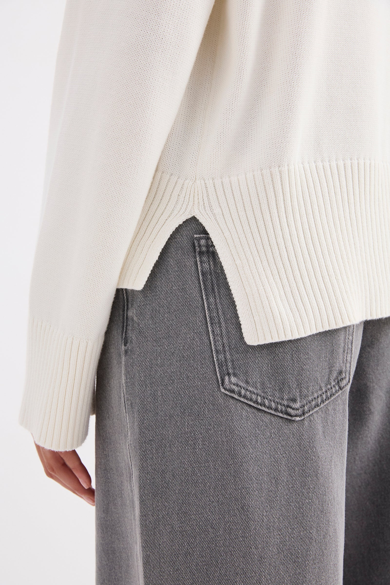 Nude Lucy Jasper Knit - Salt