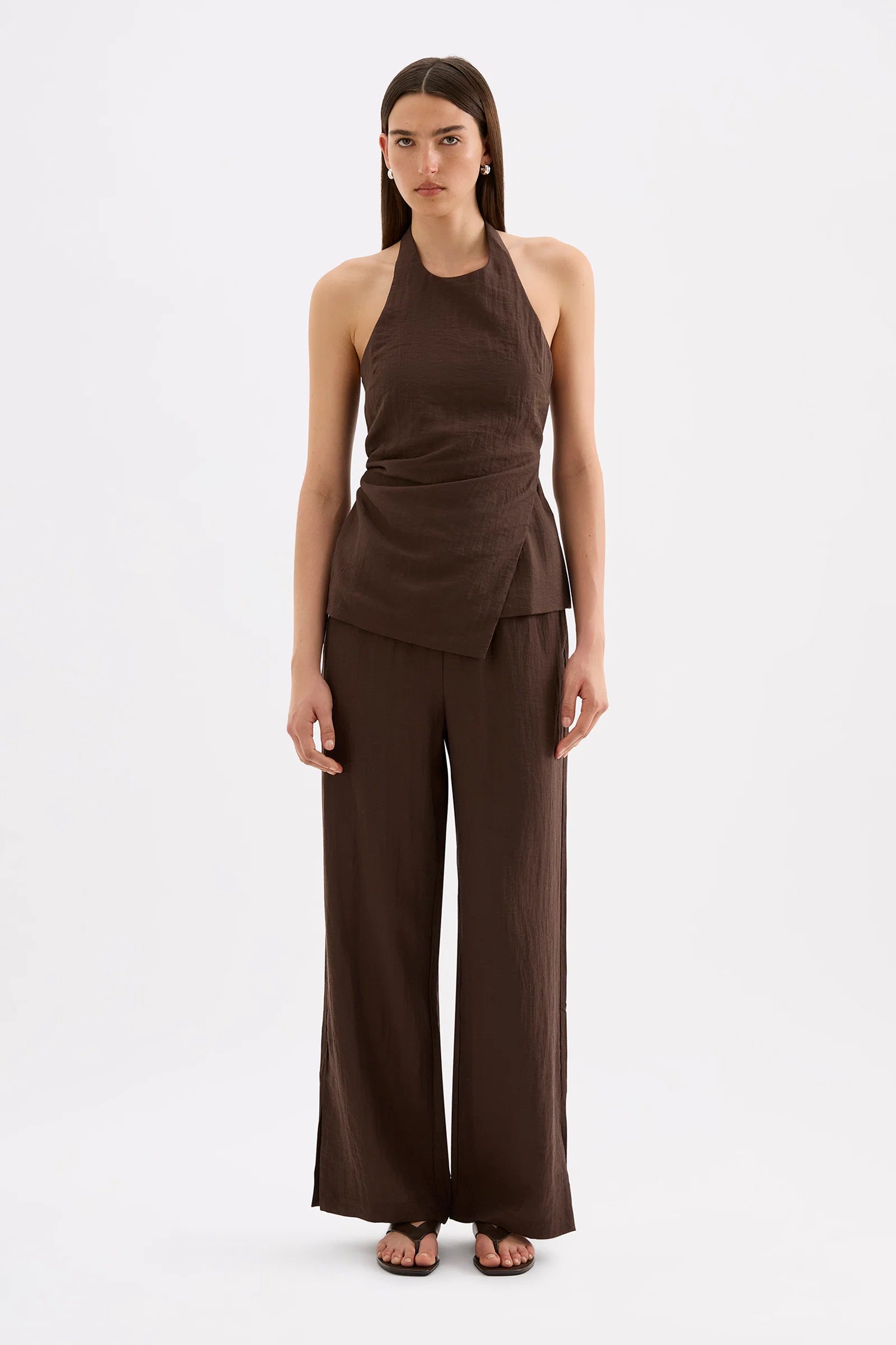 Nude Lucy Juno Pant - Chocolate