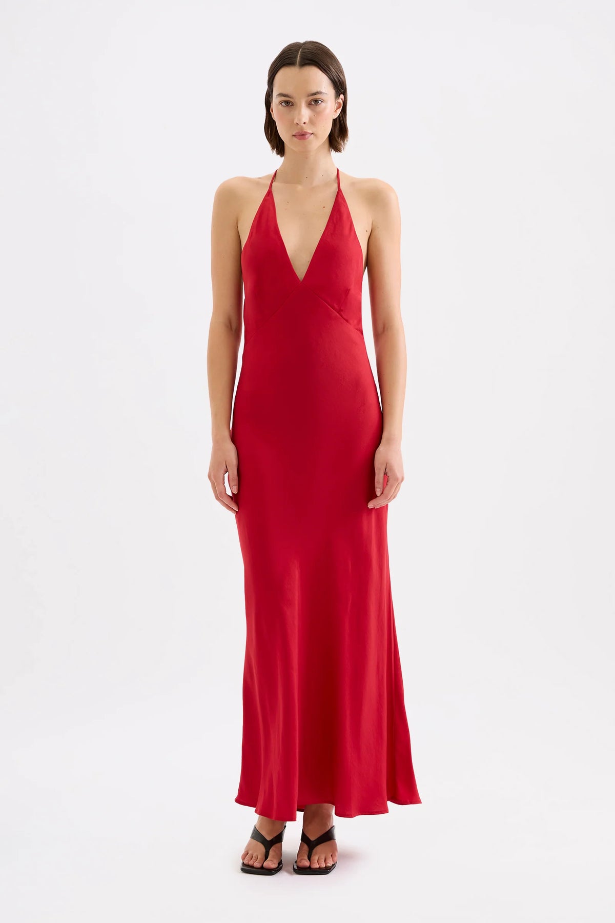 Nude Lucy Kira Tencel Dress - Crimson