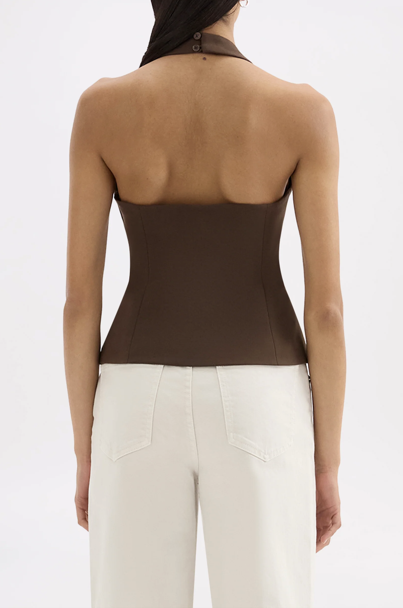 Nude Lucy Myra Top - Chocolate