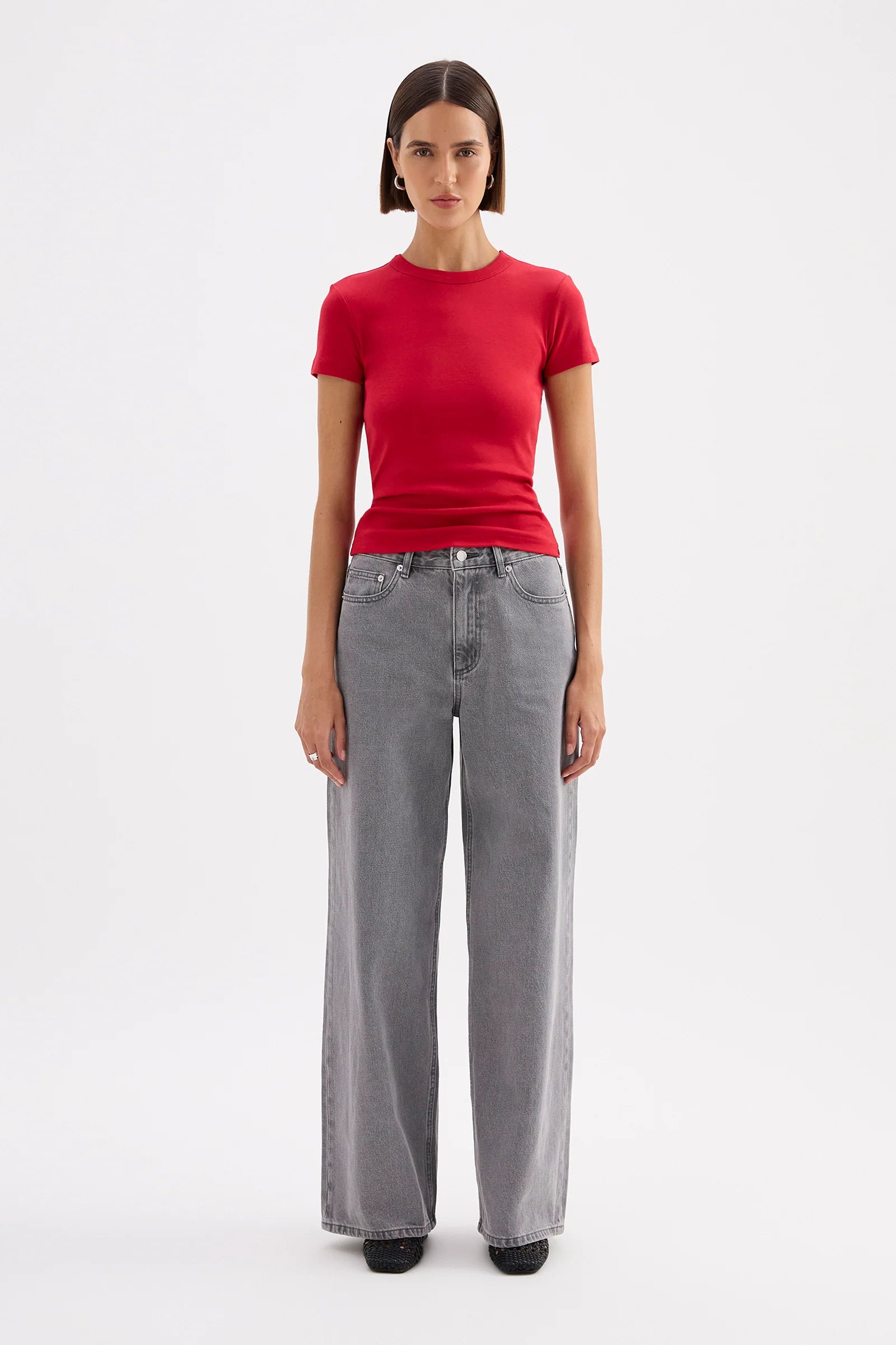 Nude Lucy Organic Baby Tee - Cherry