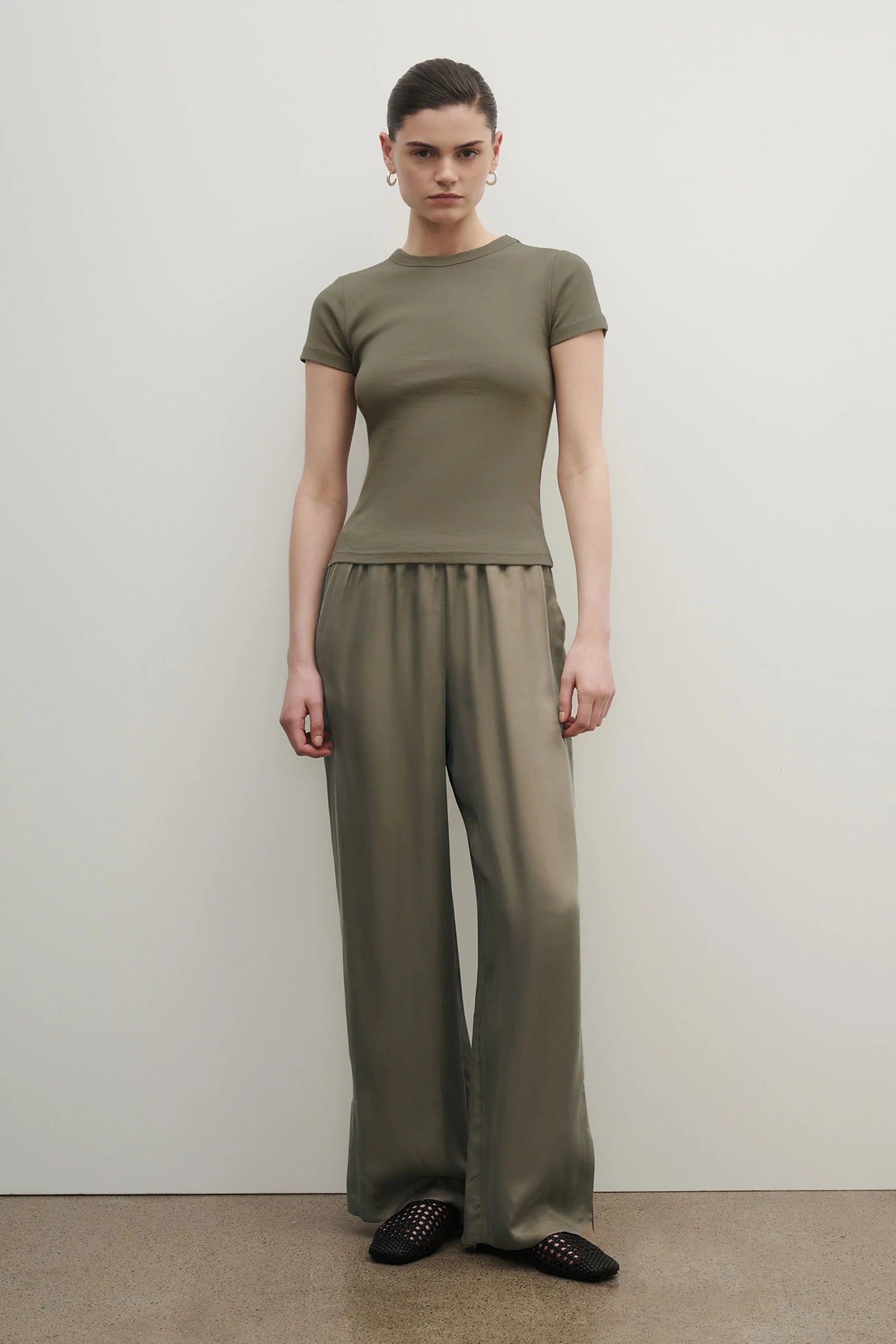 Nude Lucy Organic Baby Tee - Sage