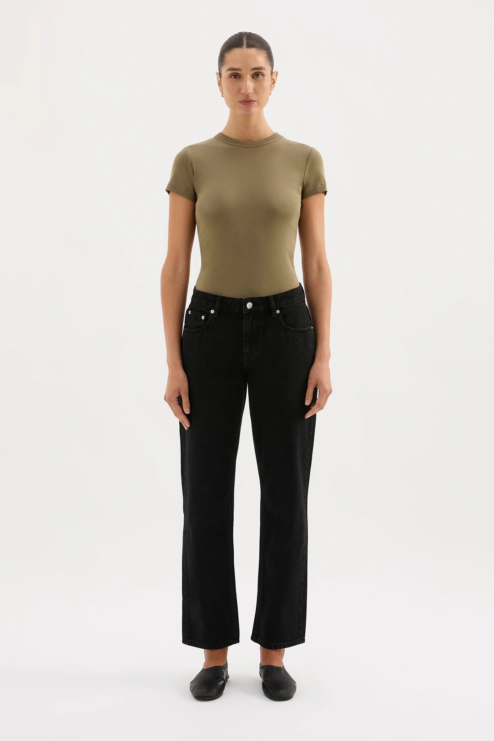 Nude Lucy Organic Baby Tee - Sage