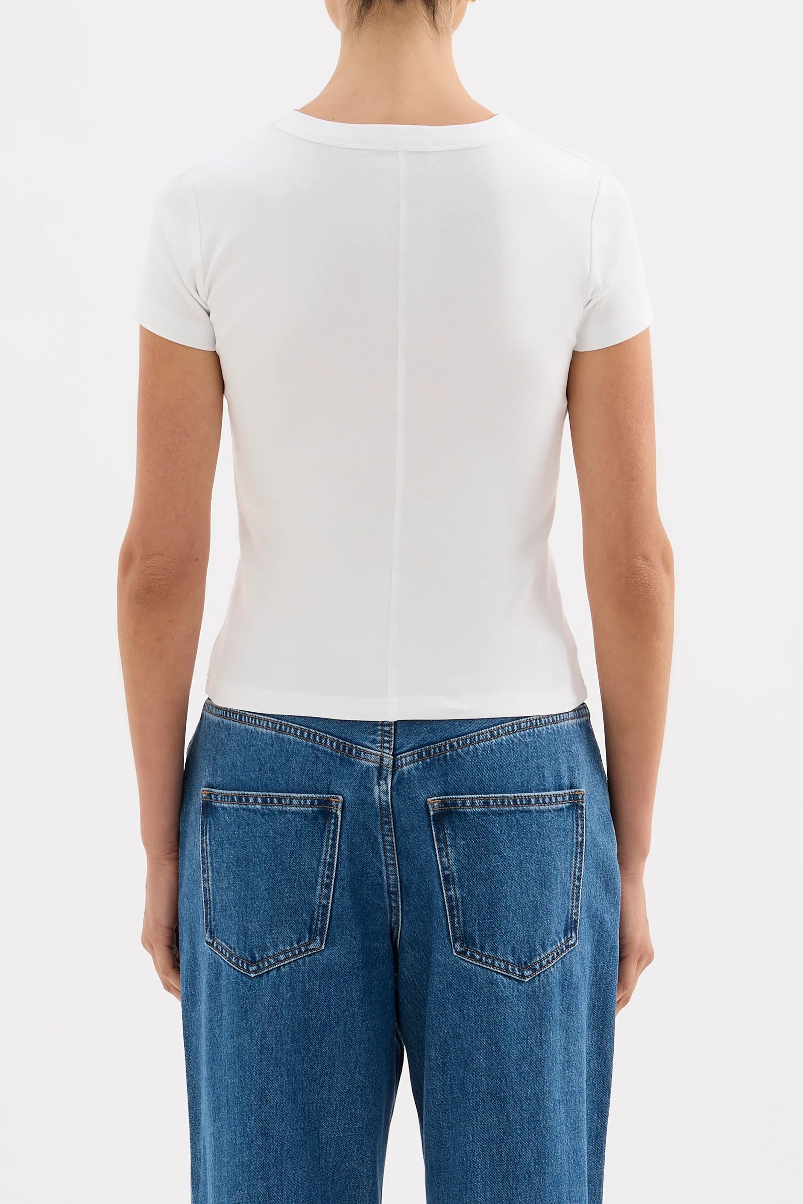 Nude Lucy Organic Baby Tee - White