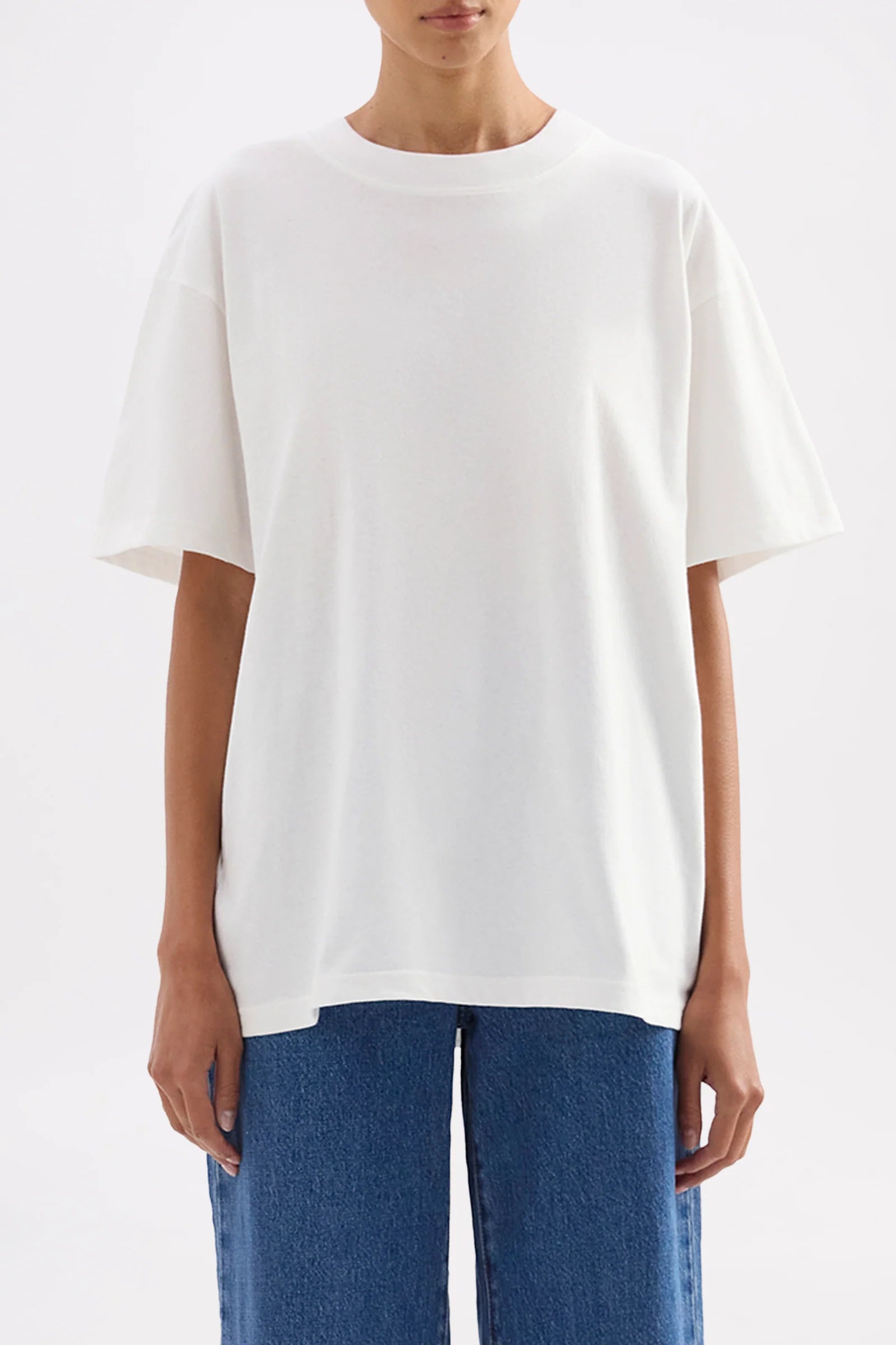 Nude Lucy Organic Boyfriend Tee - White