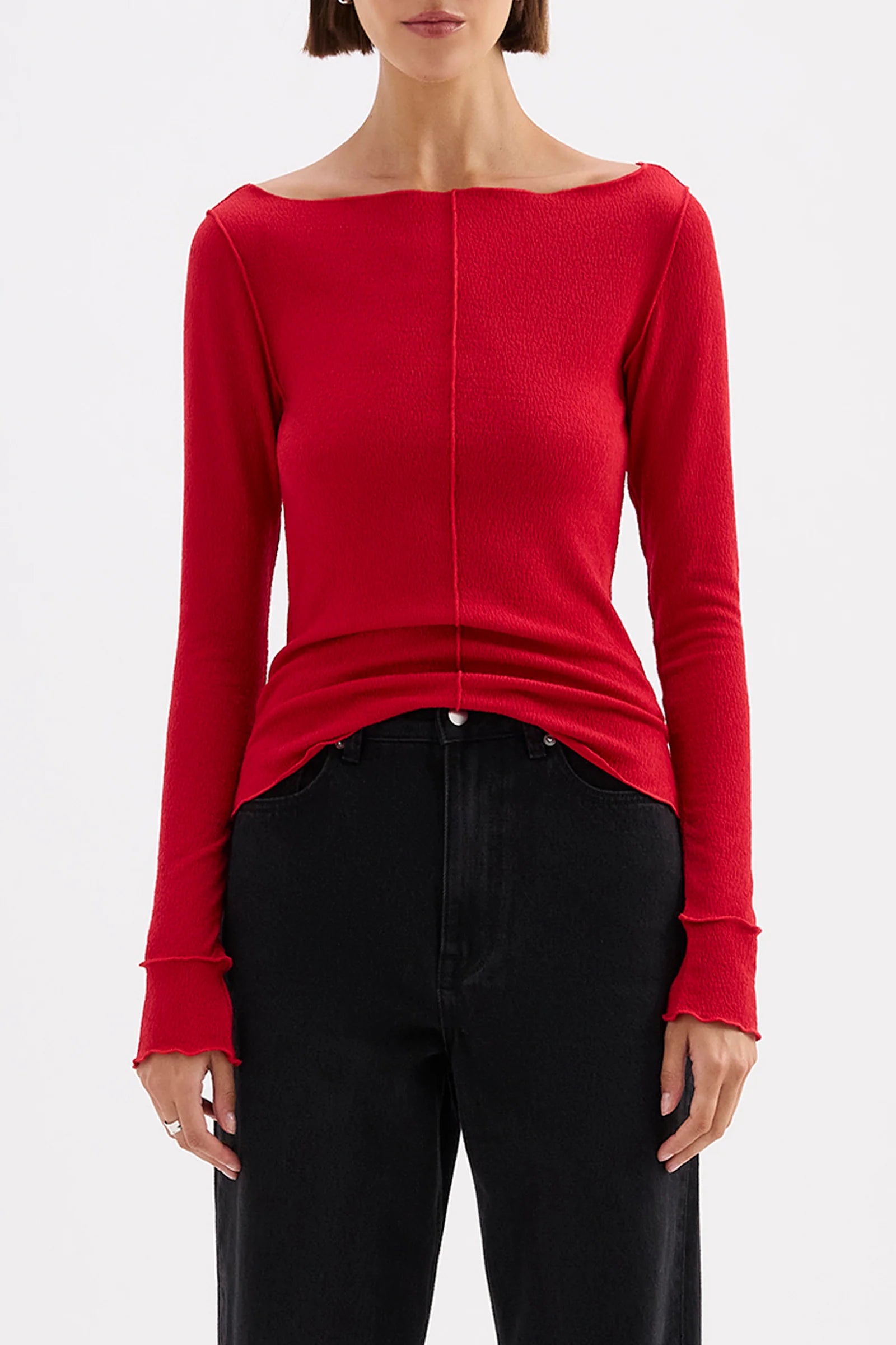 Nude Lucy Ria Top - Cherry