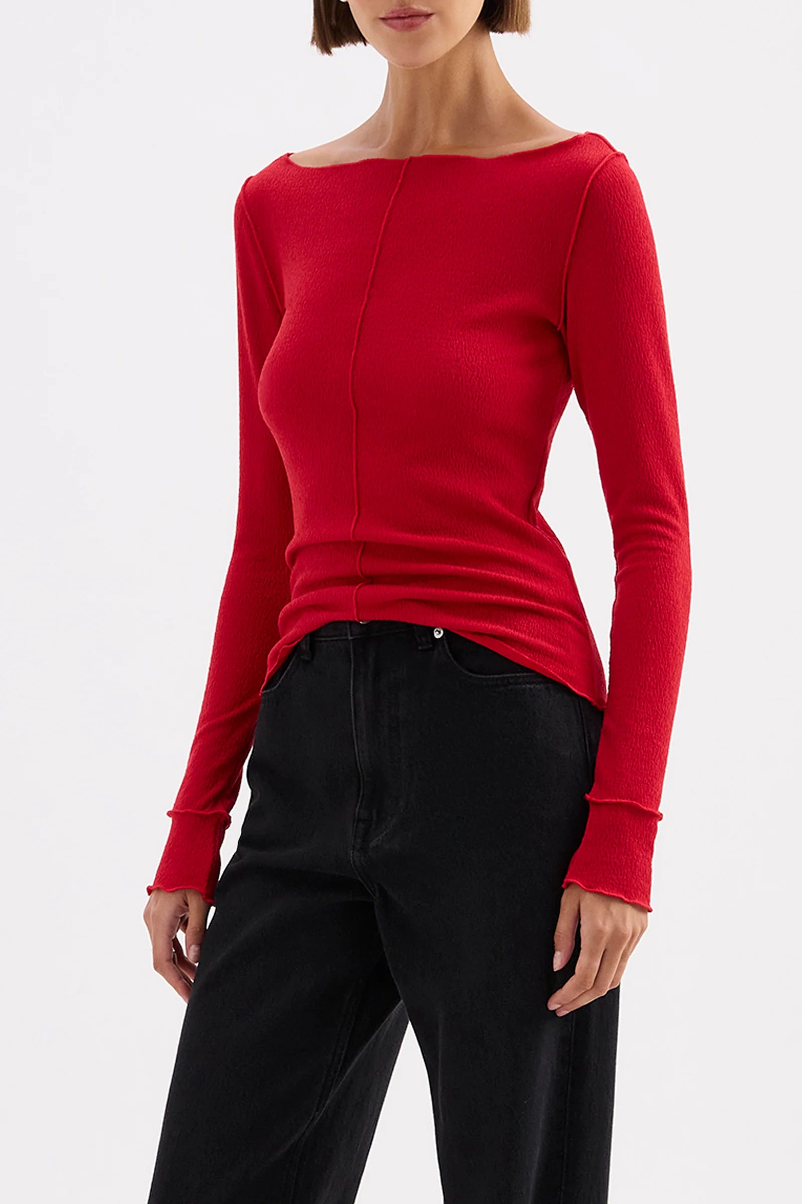 Nude Lucy Ria Top - Cherry