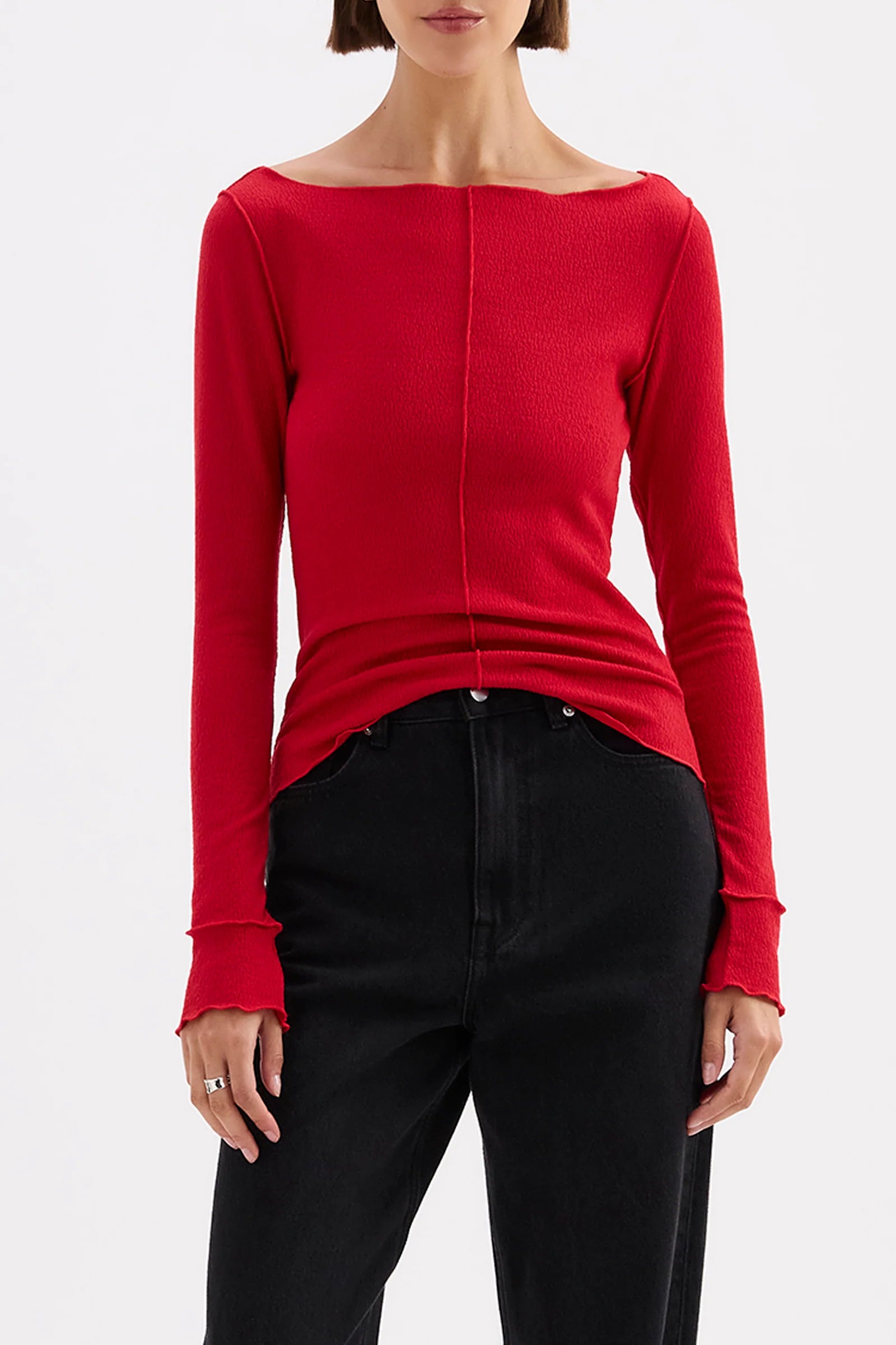 Nude Lucy Ria Top - Cherry