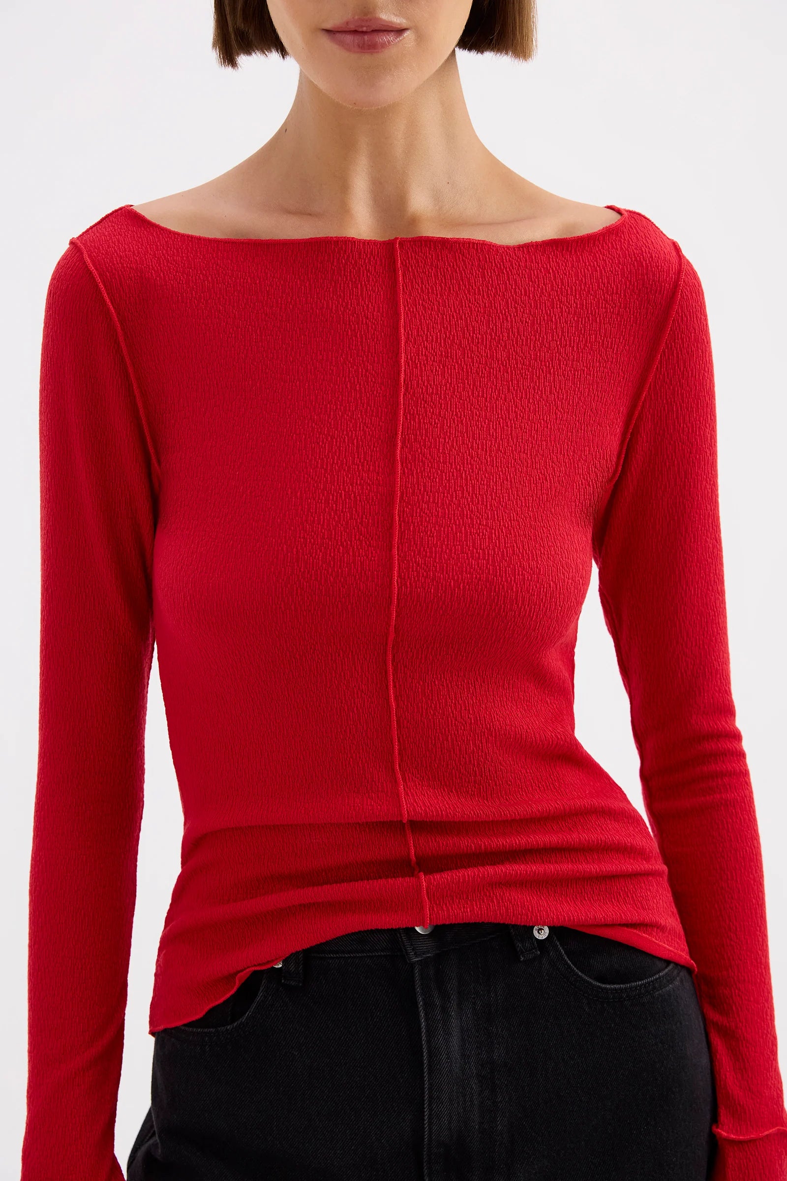 Nude Lucy Ria Top - Cherry