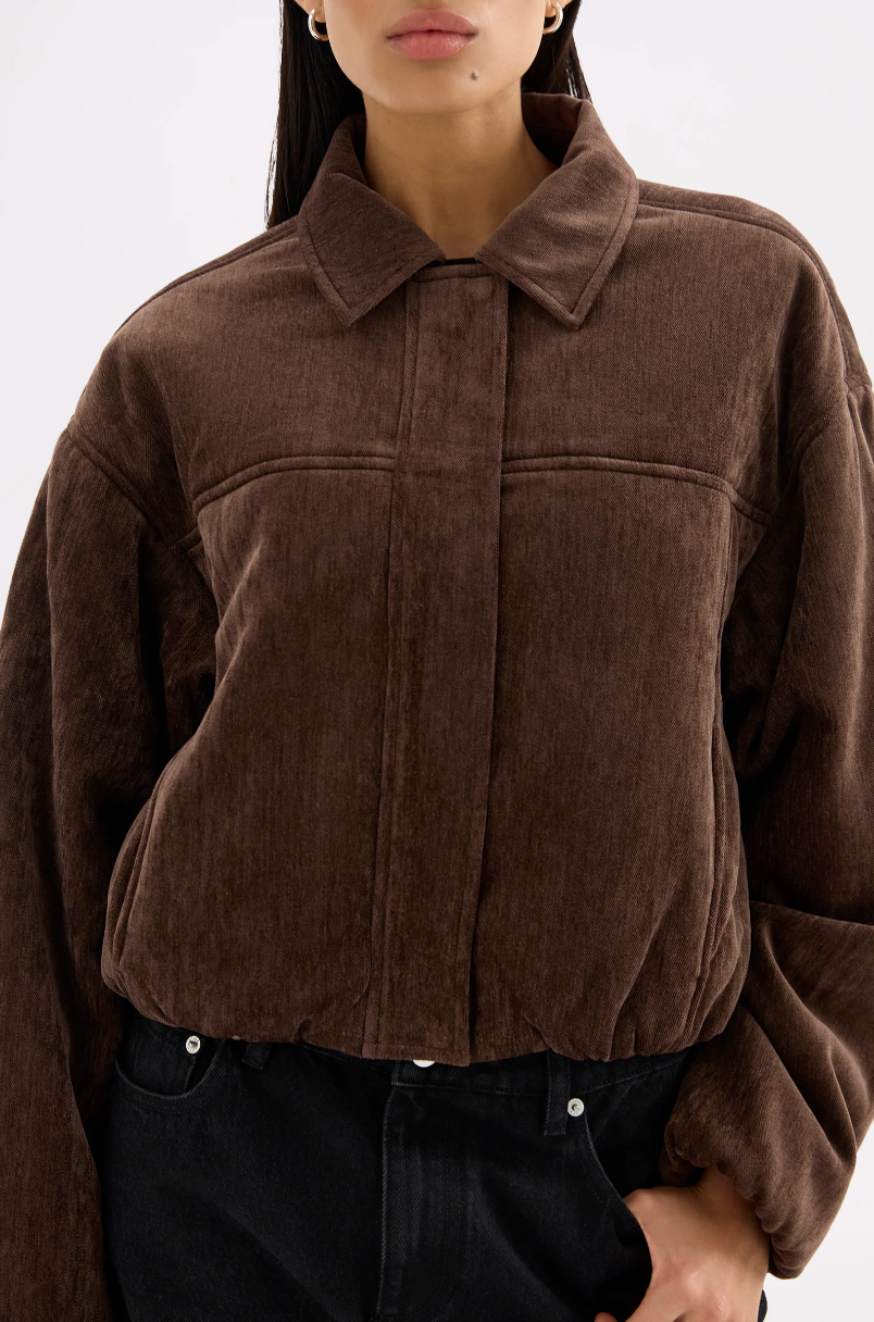 Nude Lucy Sabina Bomber - Espresso